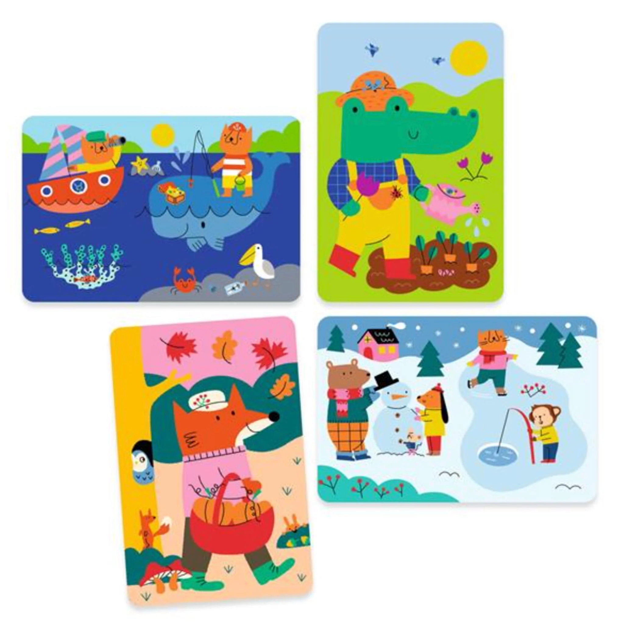 Coloriage à L'Eau - 4 Saisons - Image 2