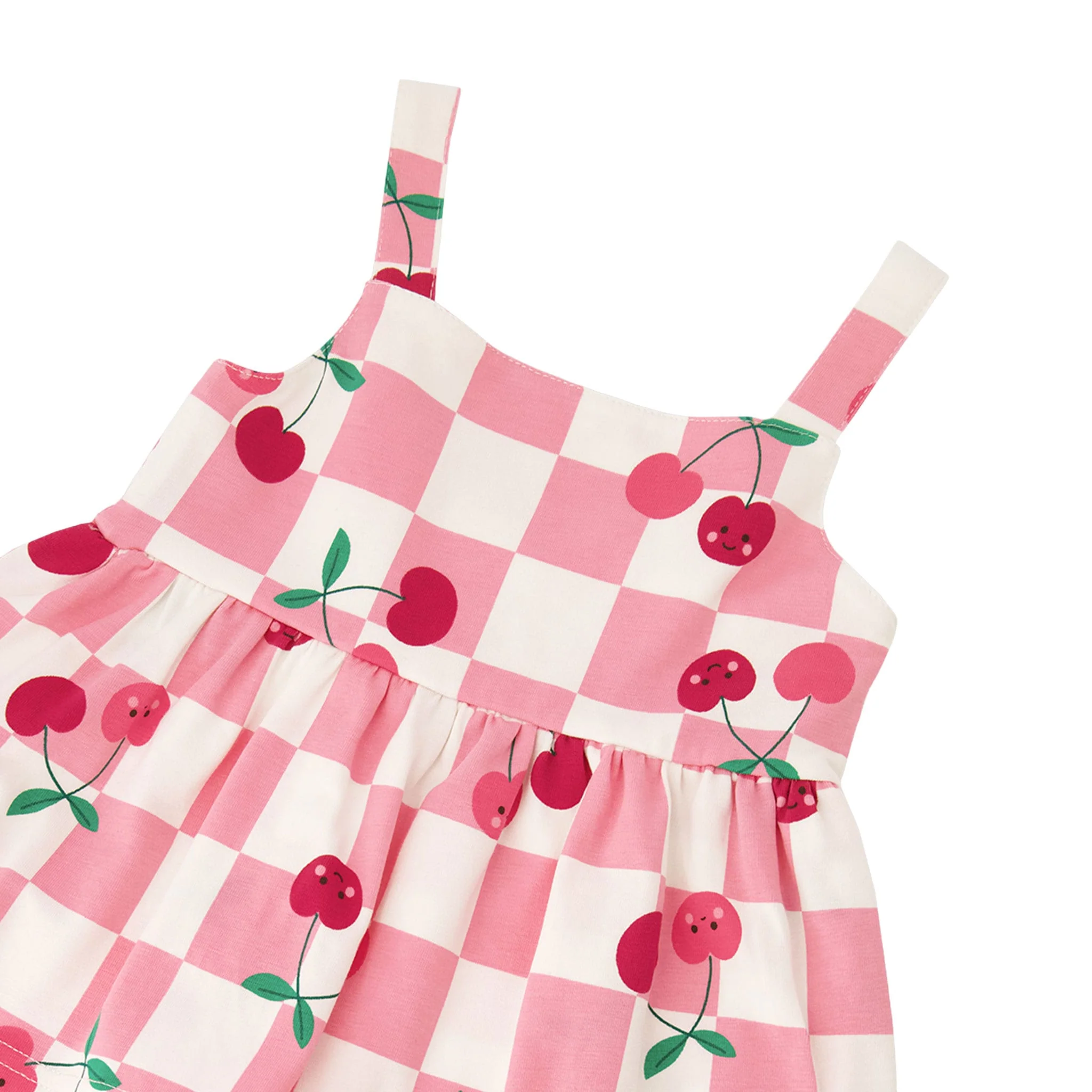Combinaison Carreaux Cerise 7-10ans - Image 6