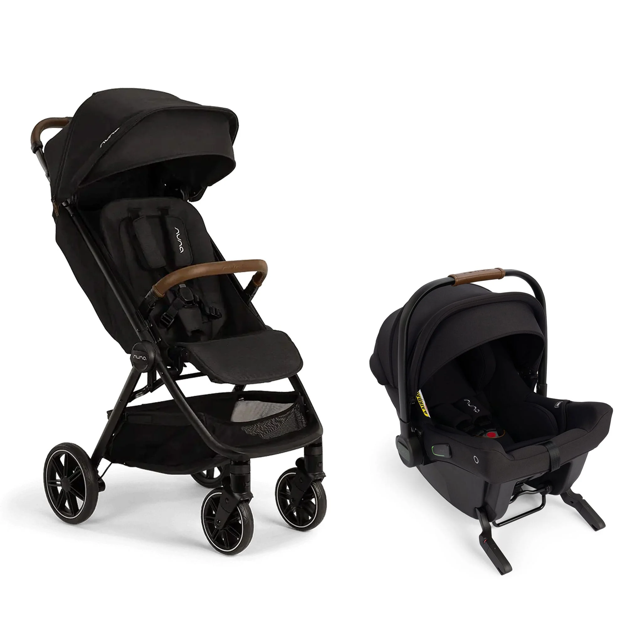 Combo Poussette TRVL LX + Siège d’auto URBN - Caviar