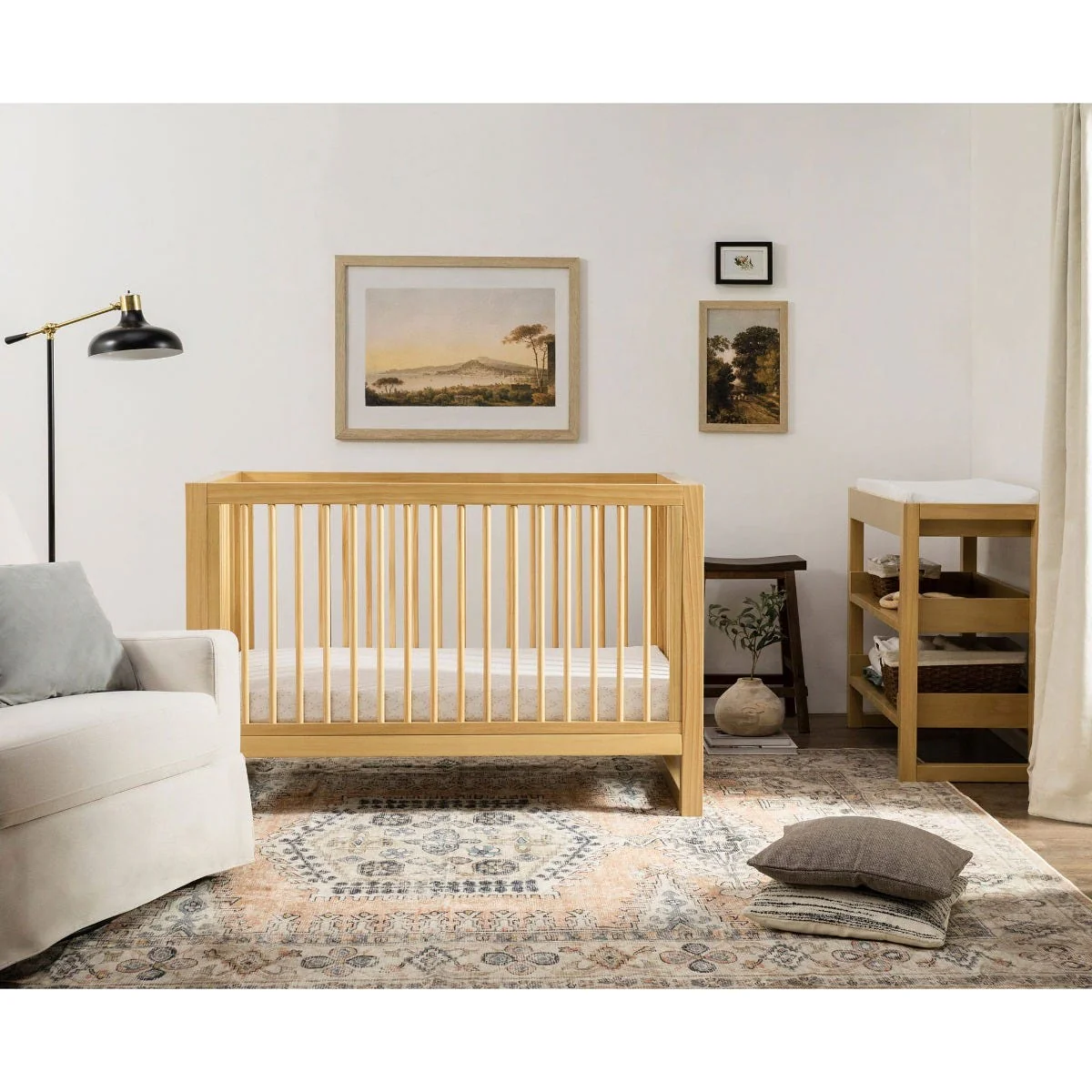 Couchette Convertible 3-en-1 Nantucket avec Kit de Conversion- Miel - Image 10
