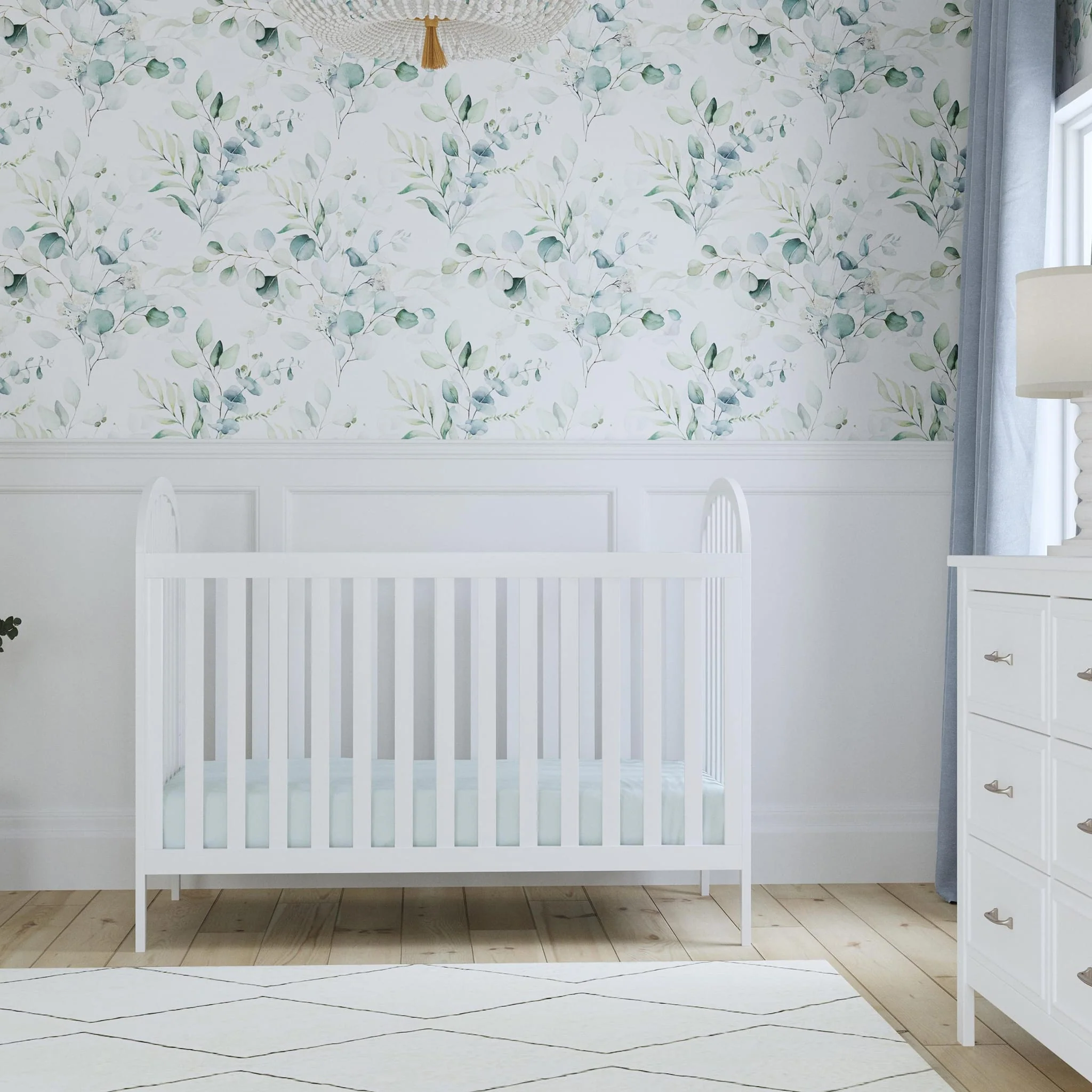 Couchette Convertible 3-en-1 Beau - Blanc - Image 9