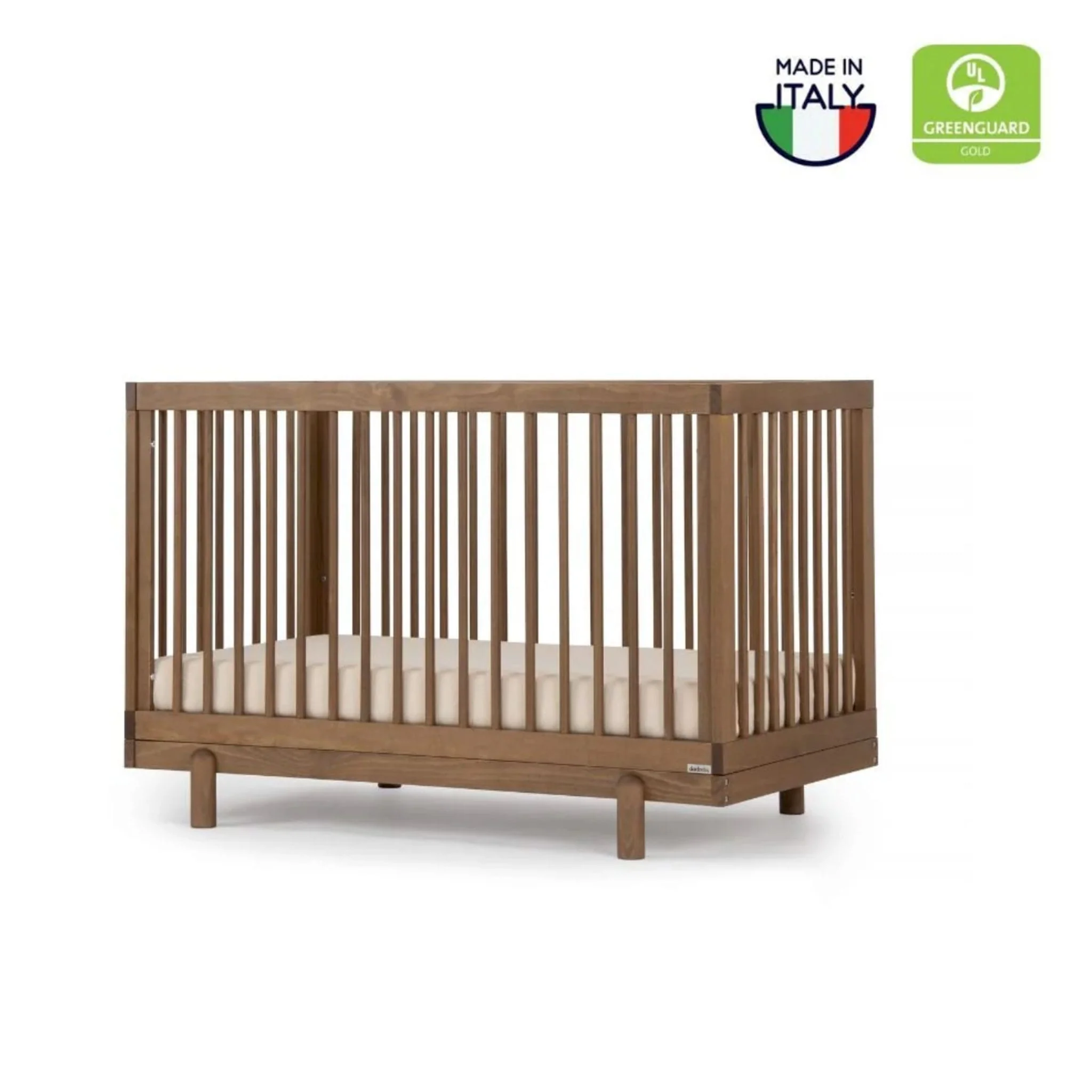 Couchette convertible 4 en 1 Bliss - Noyer - Image 3