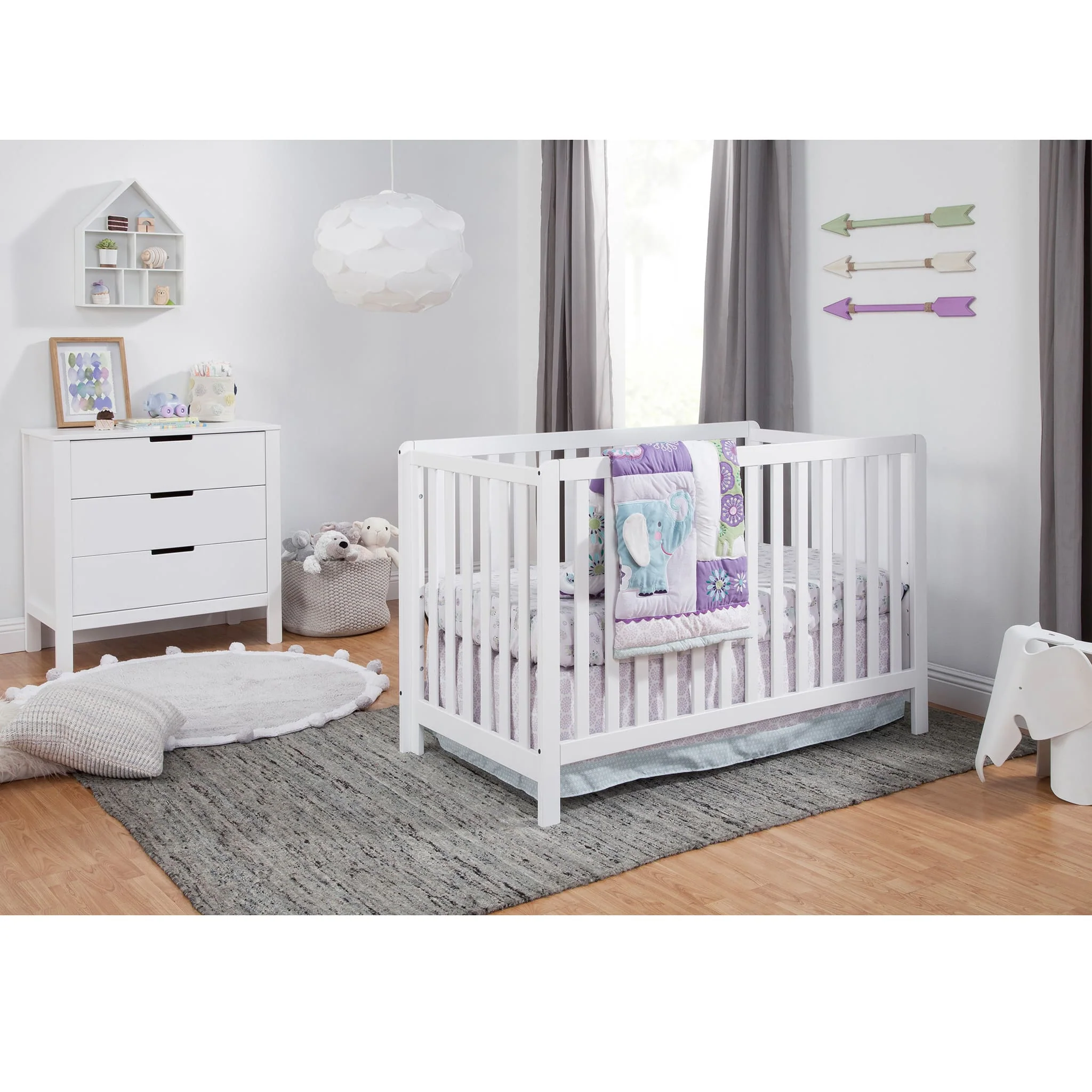 Couchette Convertible 4-en-1 Colby - Blanc - Image 12