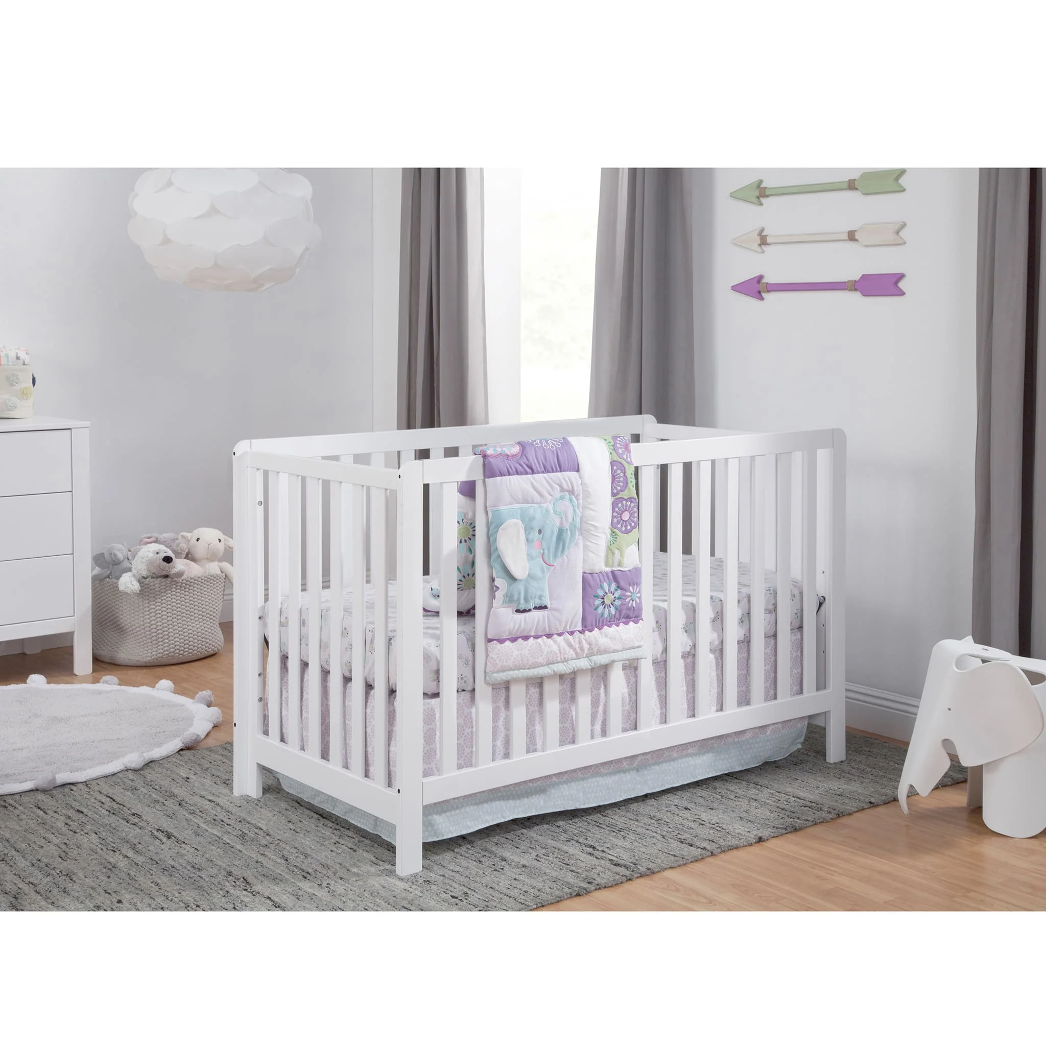 Couchette Convertible 4-en-1 Colby - Blanc - Image 13