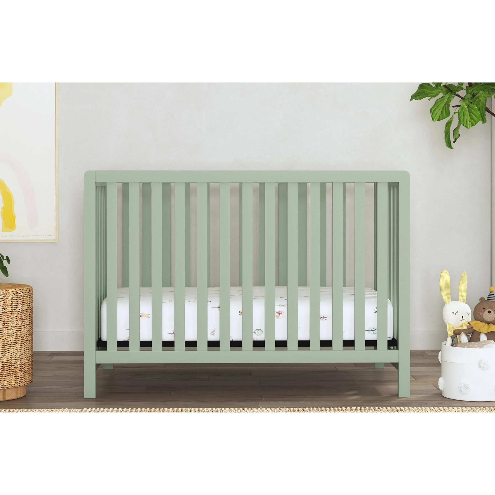 Couchette Convertible 4-en-1 Colby - Sauge - Image 11