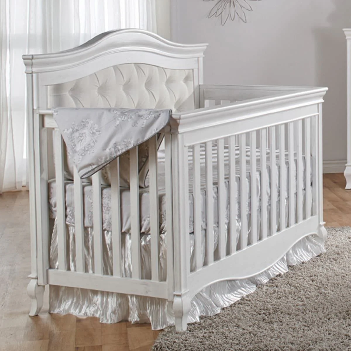 Couchette Convertible Diamante - Blanc Vintage - Image 2