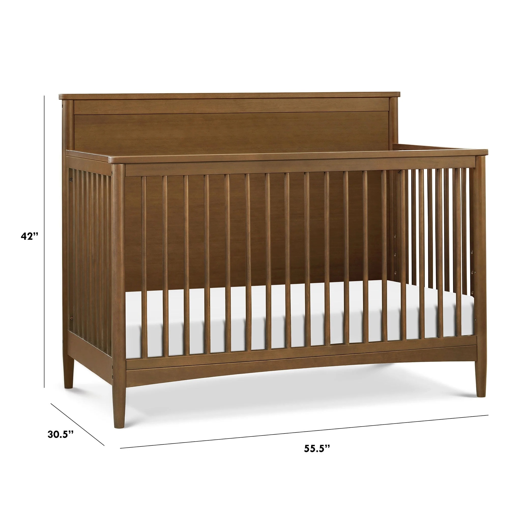Couchette Convertible 4-en-1 Frem - Noyer - Image 7