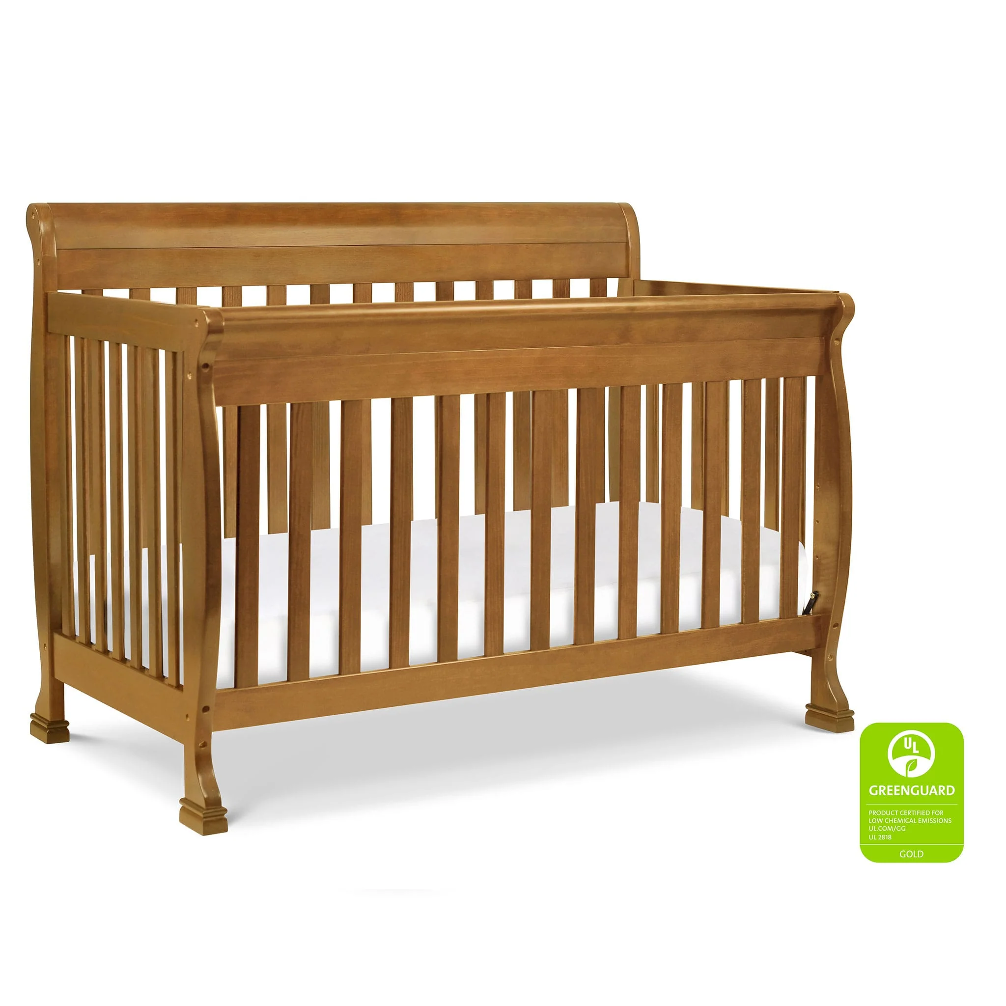 Couchette Convertible 4-en-1 Kalani - Châtaigne - Image 3