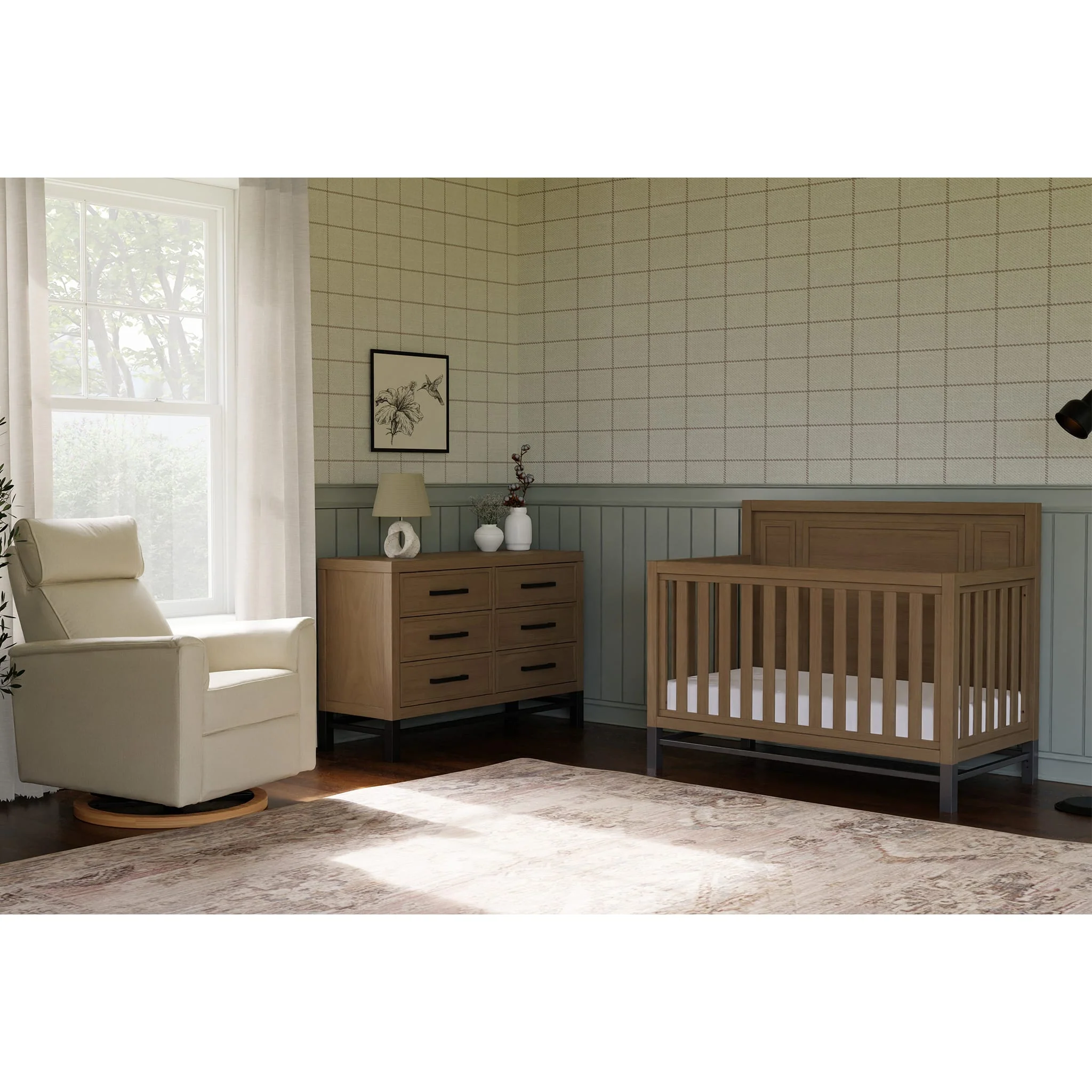 Couchette Convertible 4-en-1 Newbern - Bois - Image 12