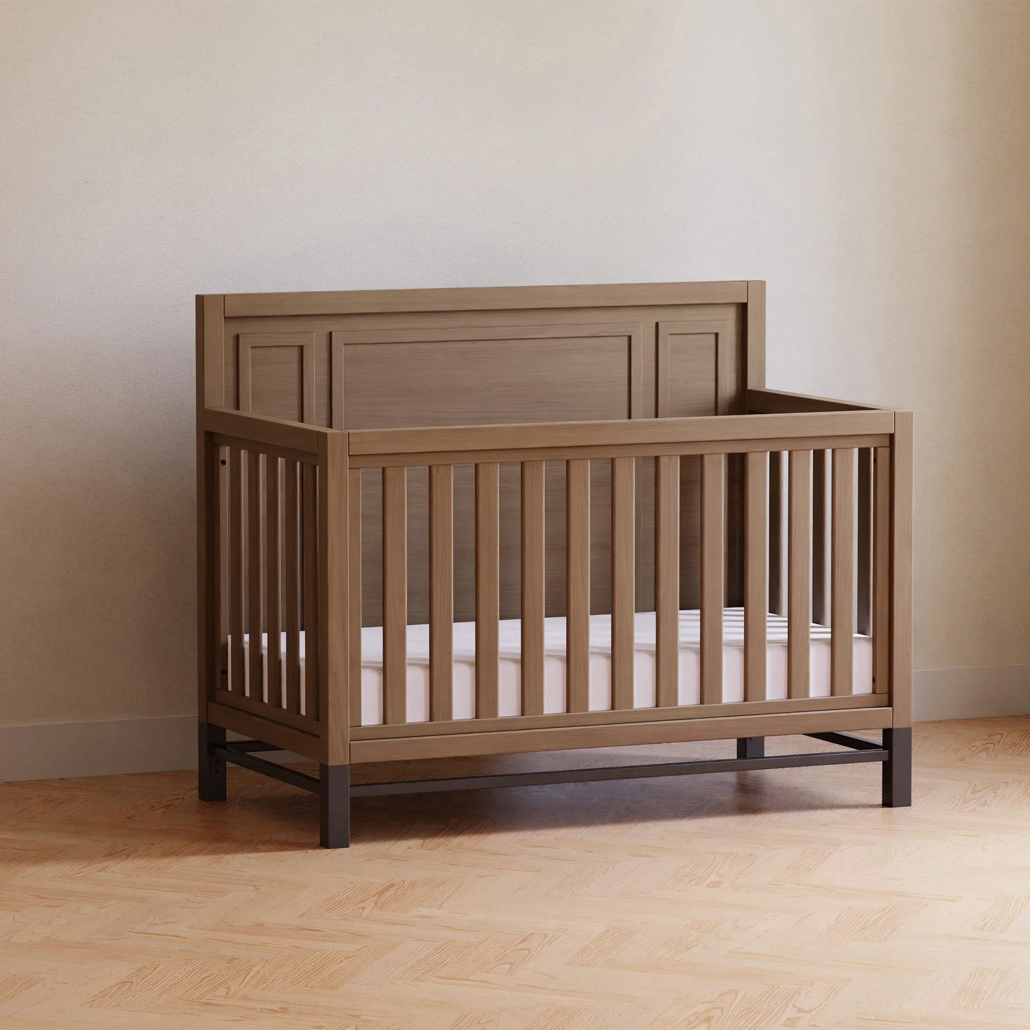 Couchette Convertible 4-en-1 Newbern - Bois - Image 8