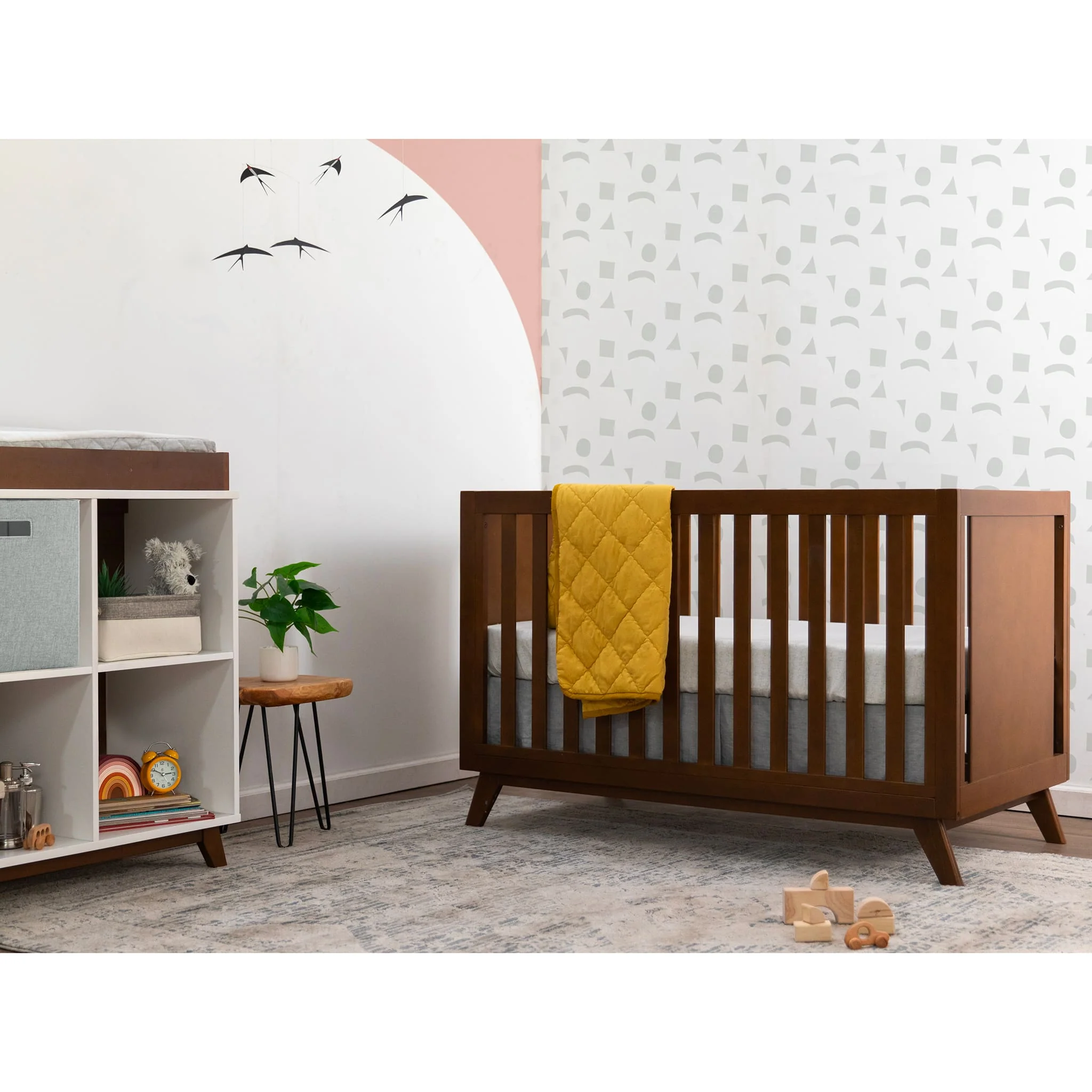 Couchette Convertible 3-en-1 Otto - Noyer - Image 10