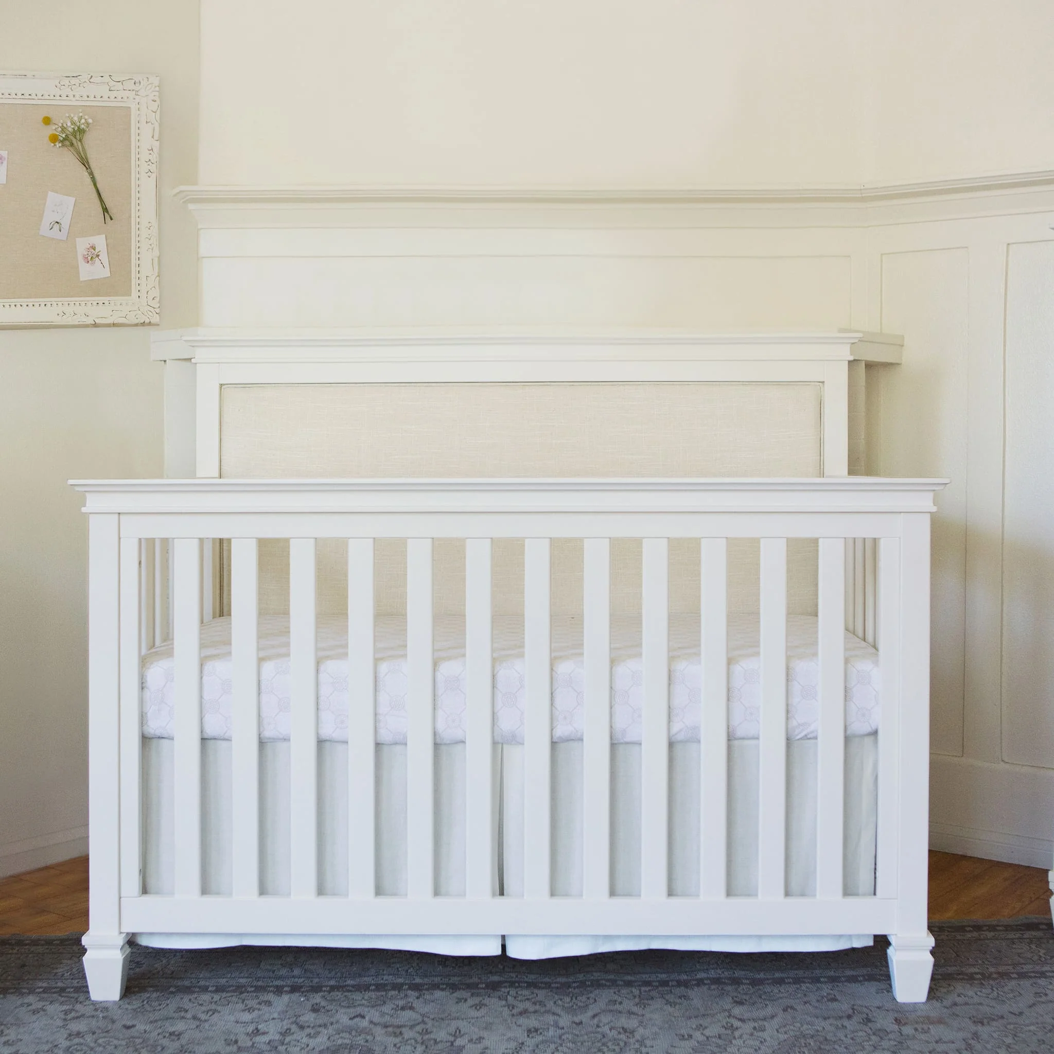 Couchette Convertible 4-en-1 Darlington - Blanc Chaud - Image 2