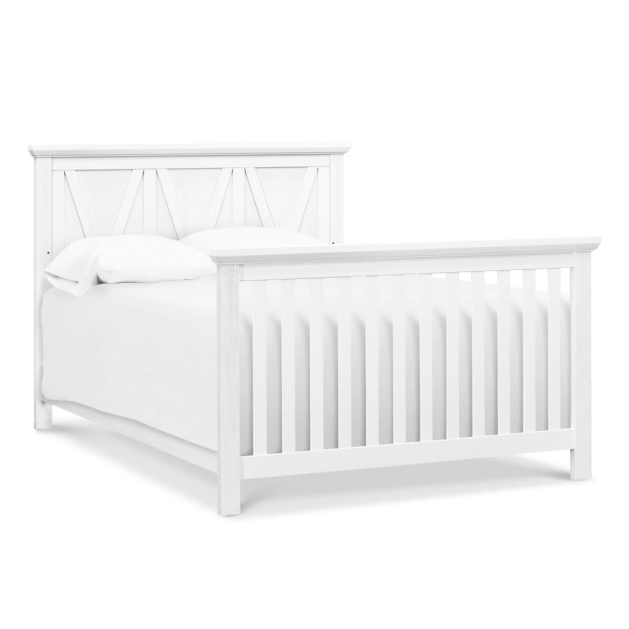 Couchette Évolutive 3 en 1 Emory Farmhouse - Blanc Lin - Image 8