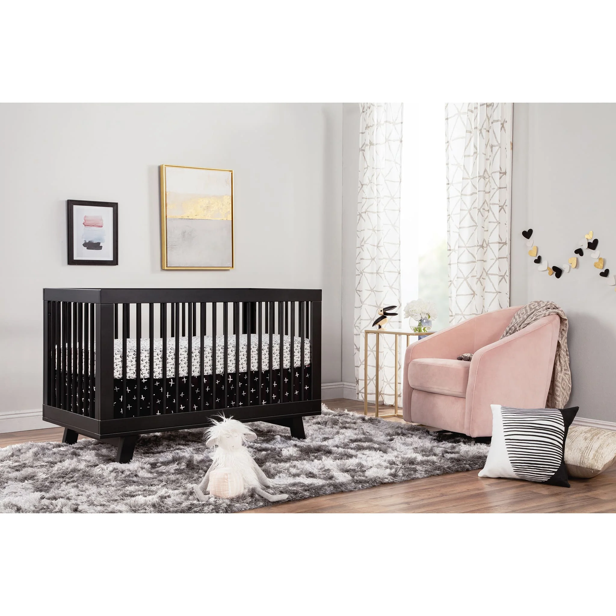 Couchette Convertible 3 en 1 Hudson - Noir - Image 6