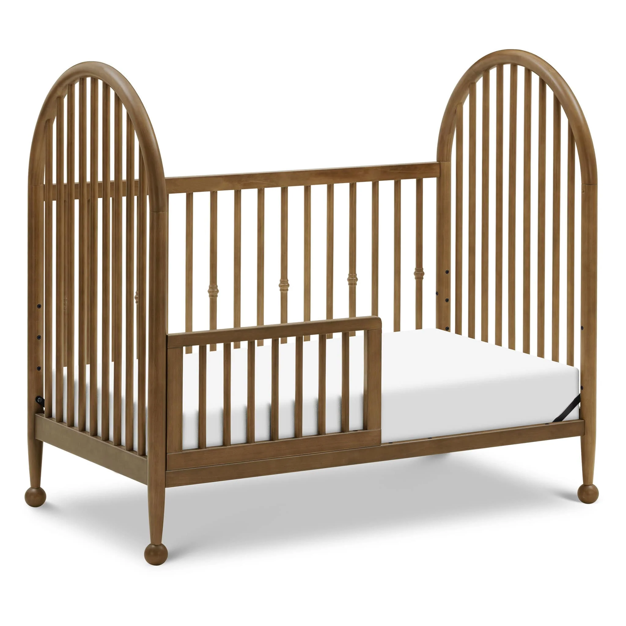 Couchette Convertible 3-en-1 Alouette - Noyer Naturel - Image 3