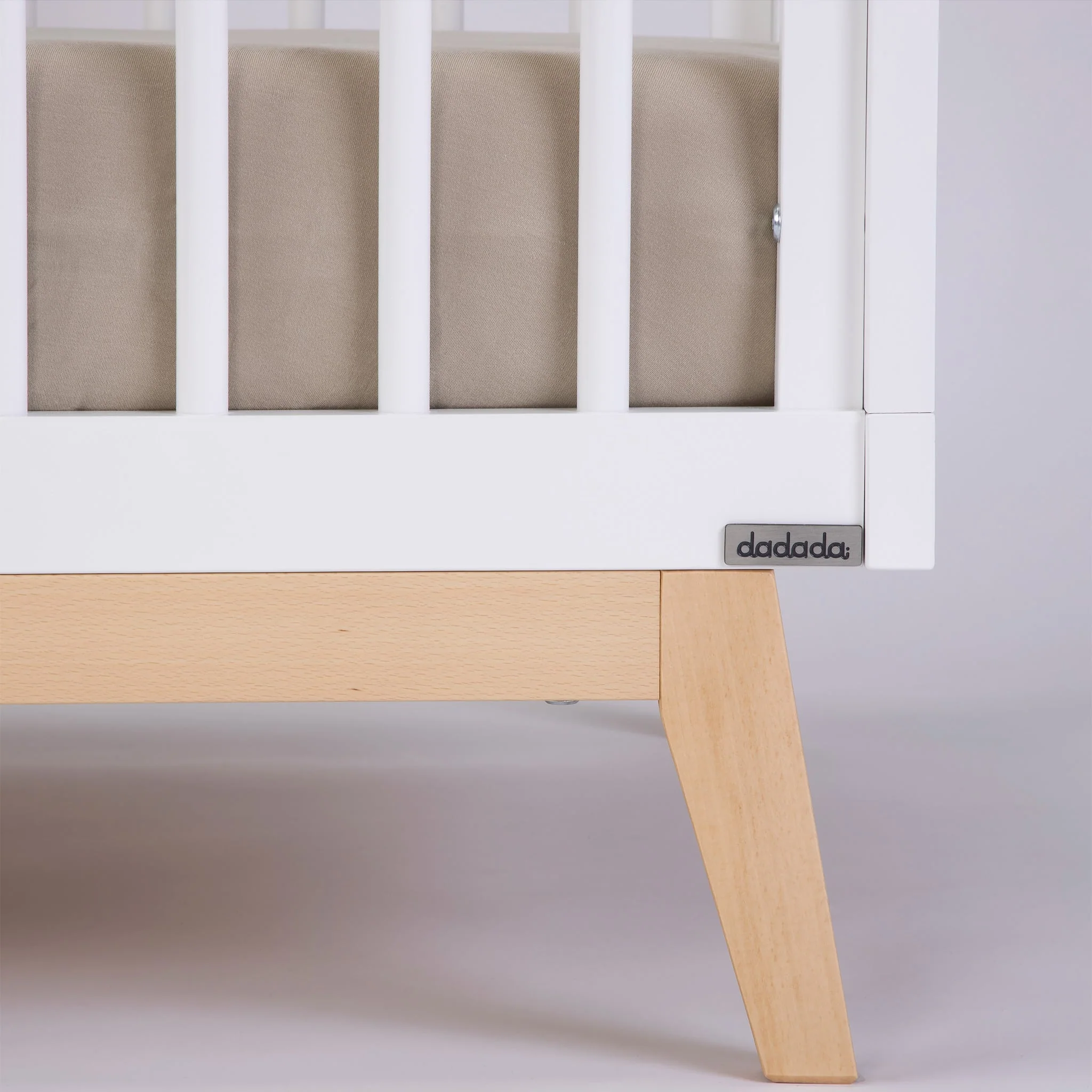 Couchette convertible 3-en-1 Soho - Blanc / Naturel - Image 15