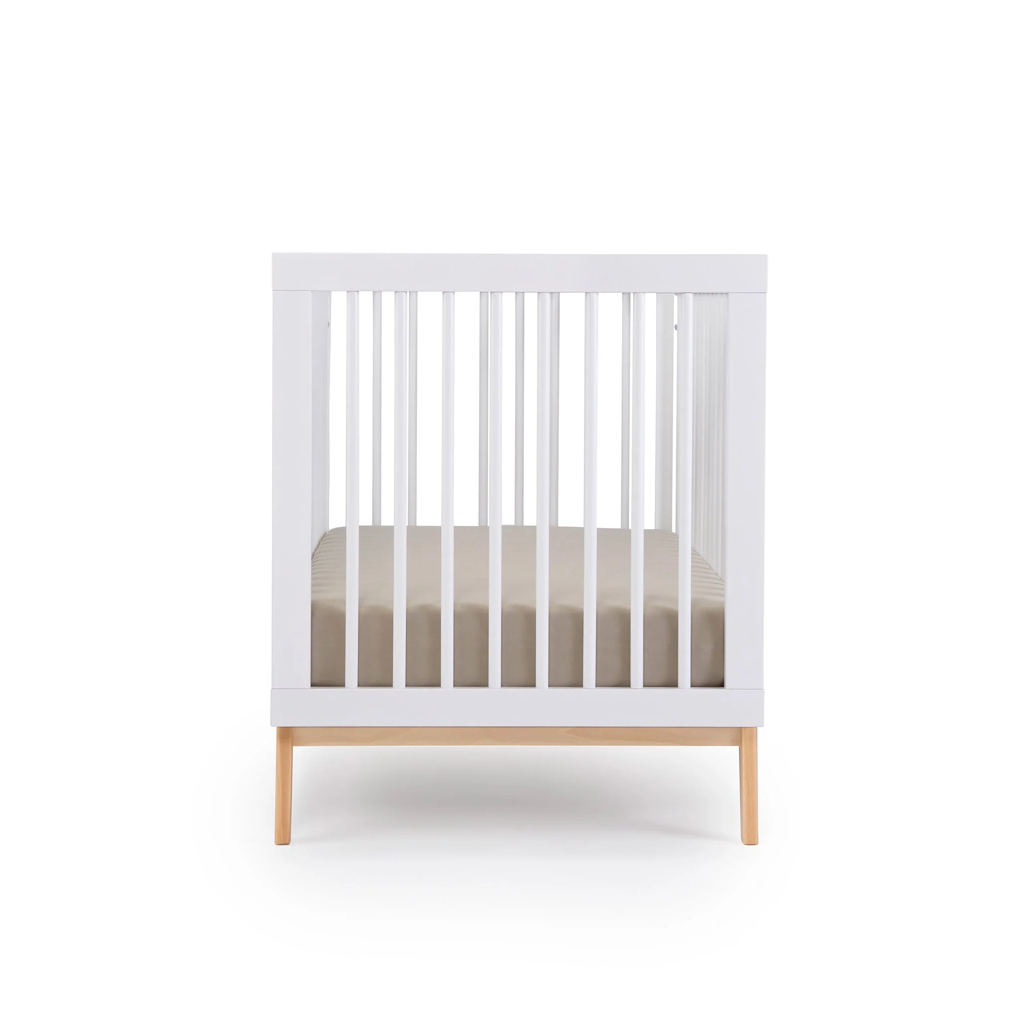 Couchette convertible 3-en-1 Soho - Blanc / Naturel - Image 6