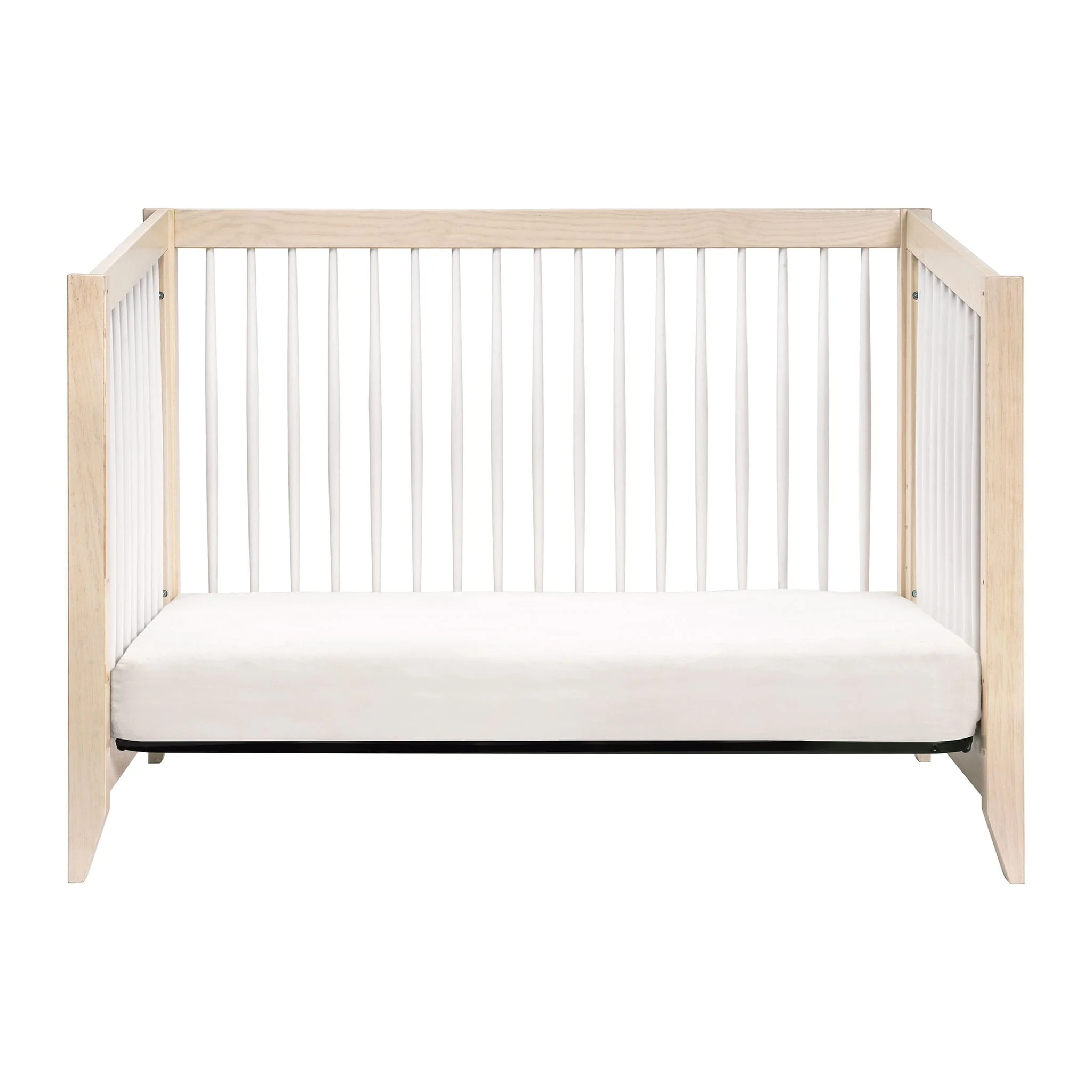 Couchette Convertible 4 en 1 Sprout - Blanc / Naturel Lavé - Image 8