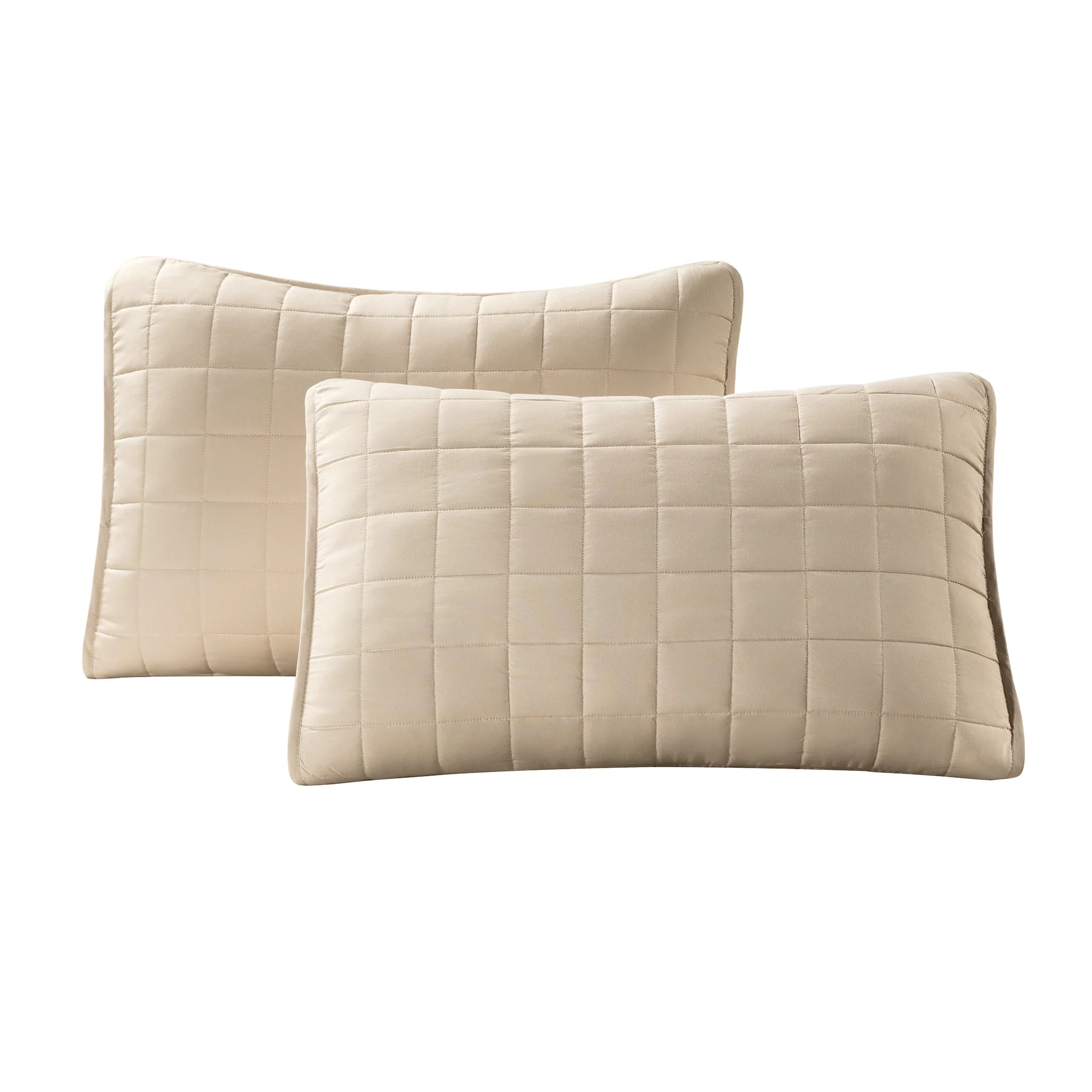 Courtepointe Lit Simple - Beige - Image 10