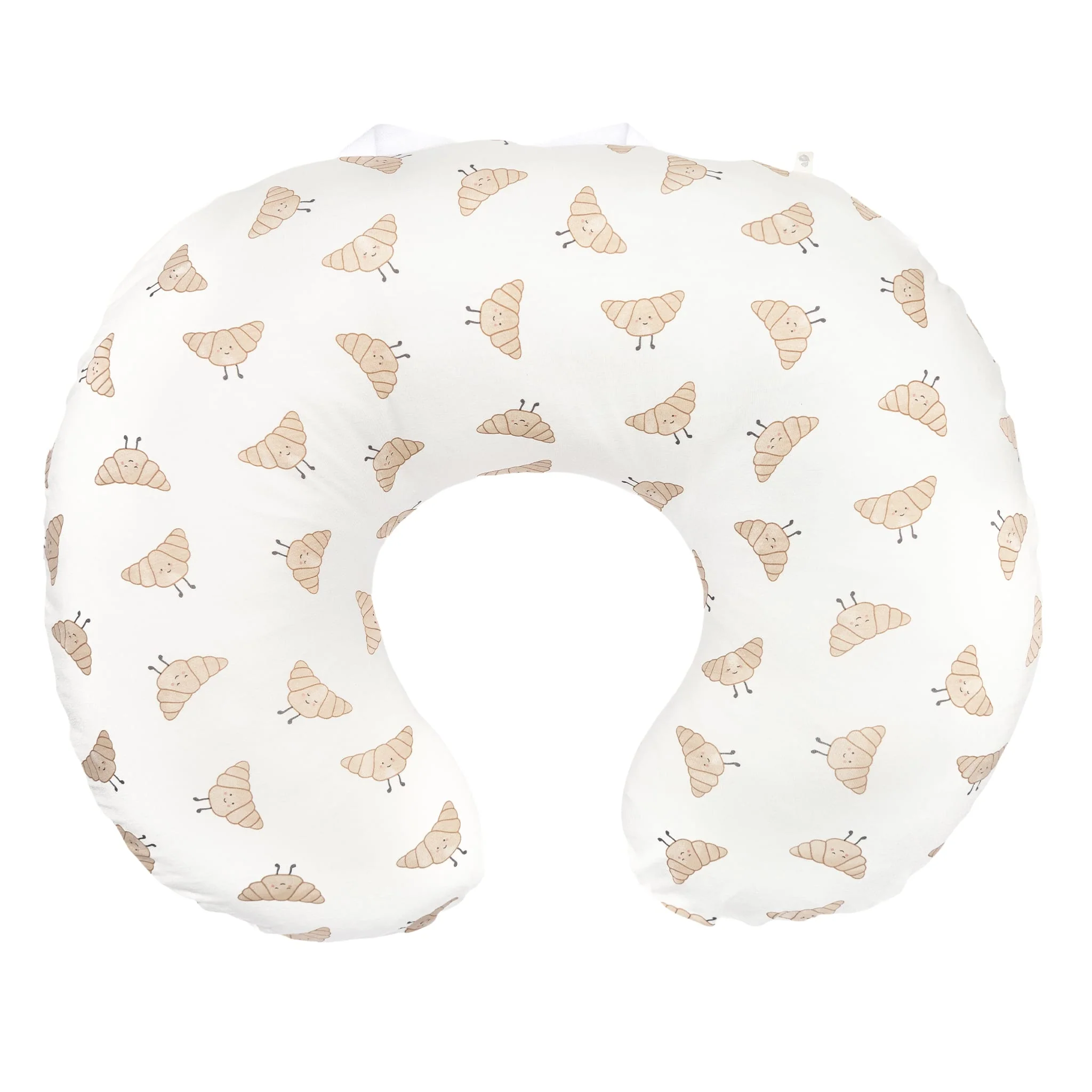 Coussin d'Allaitement Bambou - Croissants