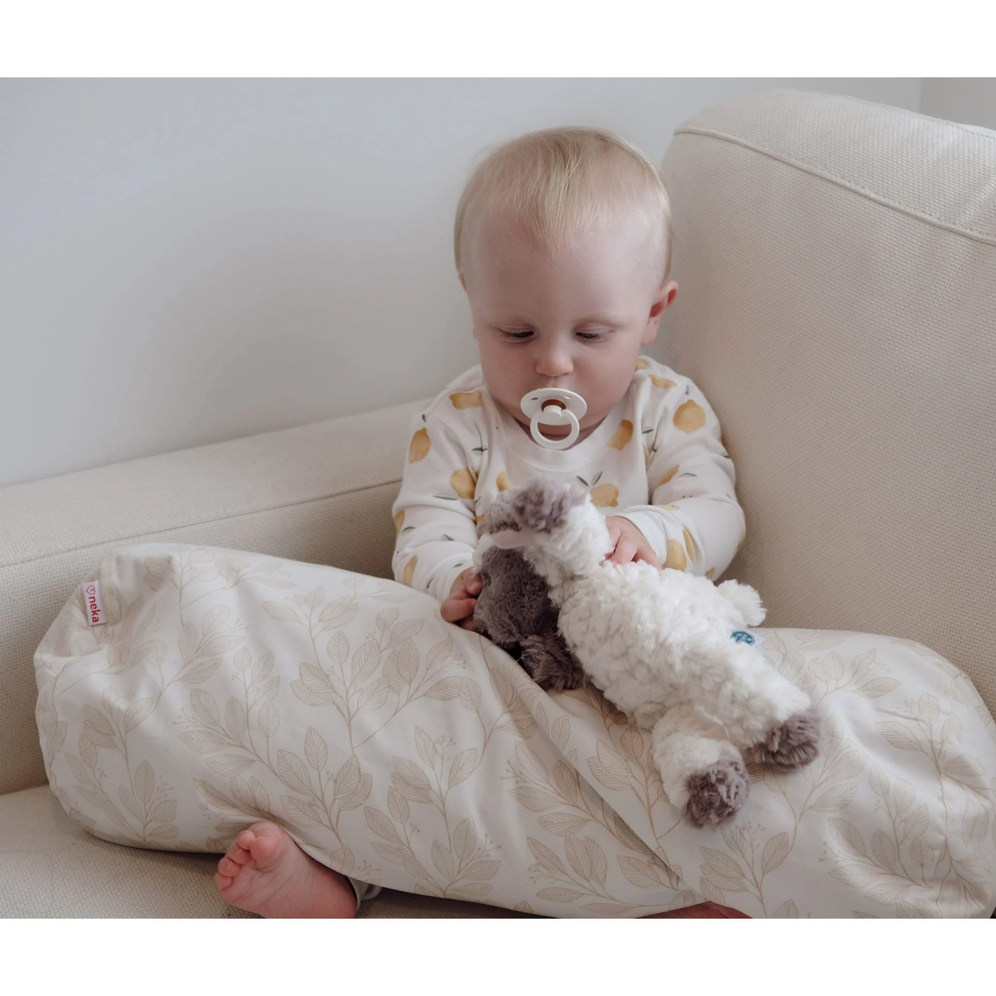 Coussin d'Allaitement - Doux Feuillage - Image 4