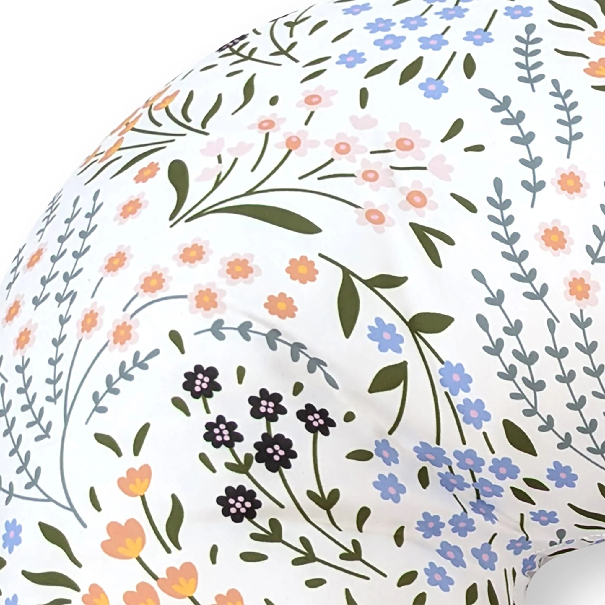Coussin d'Allaitement -  Fleurs Colorées - Image 2