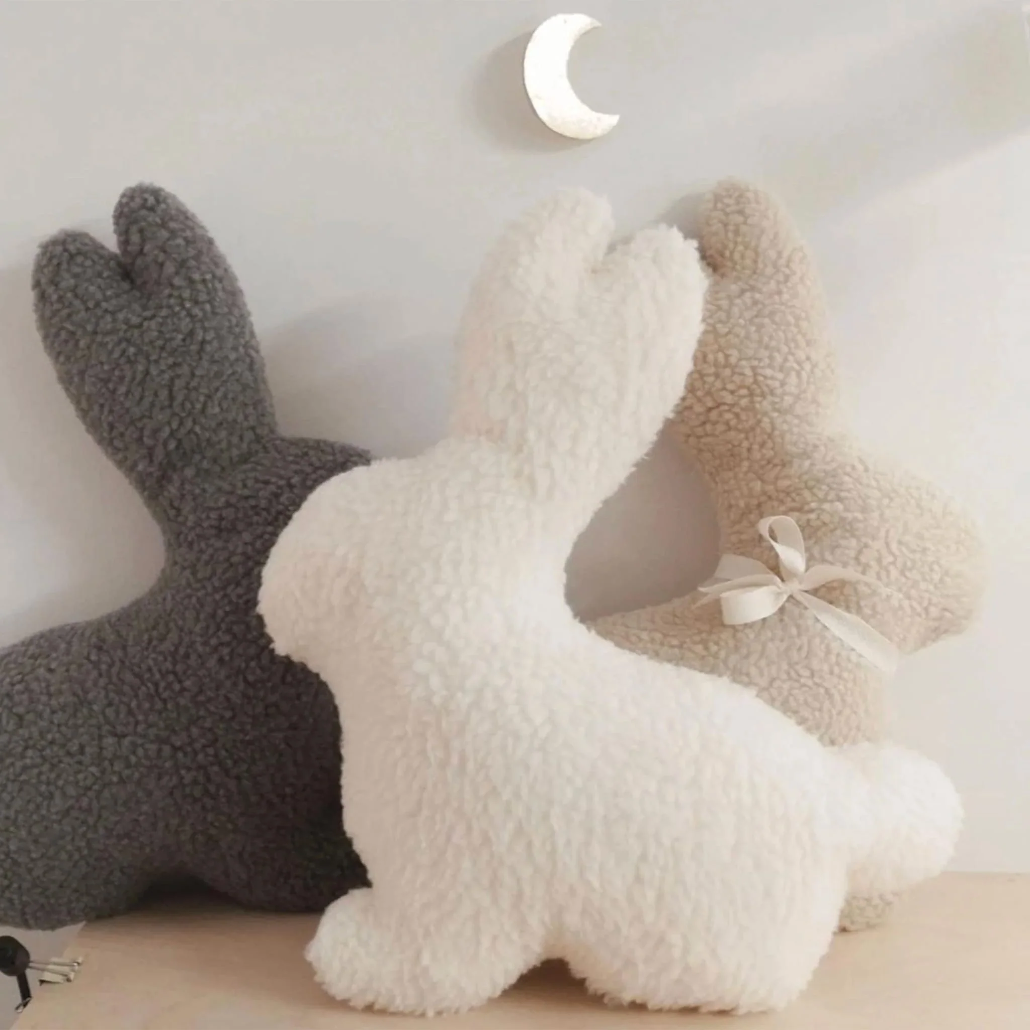 Coussin Lapin - Ivoire - Image 3