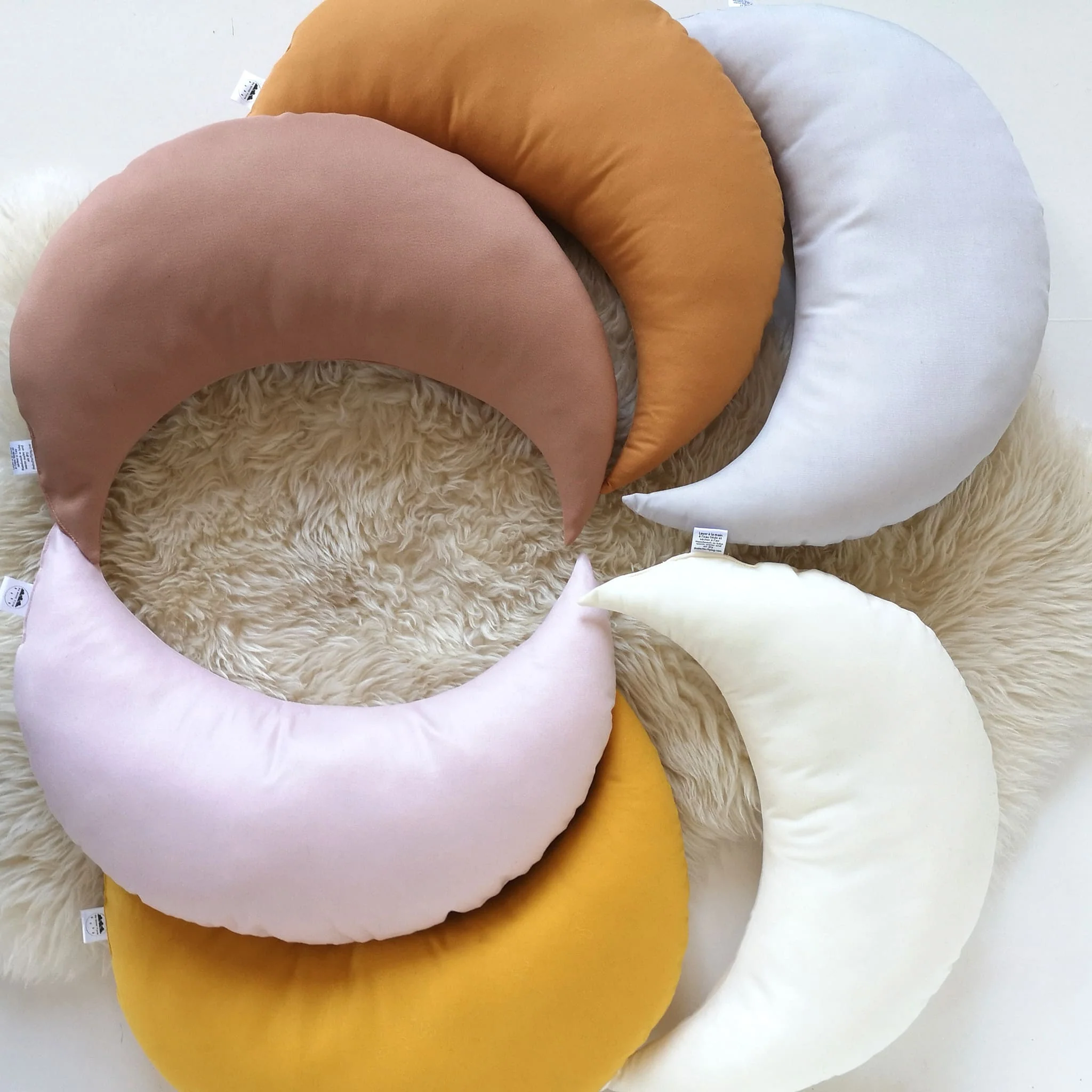 Coussin Lune - Naturel - Image 2