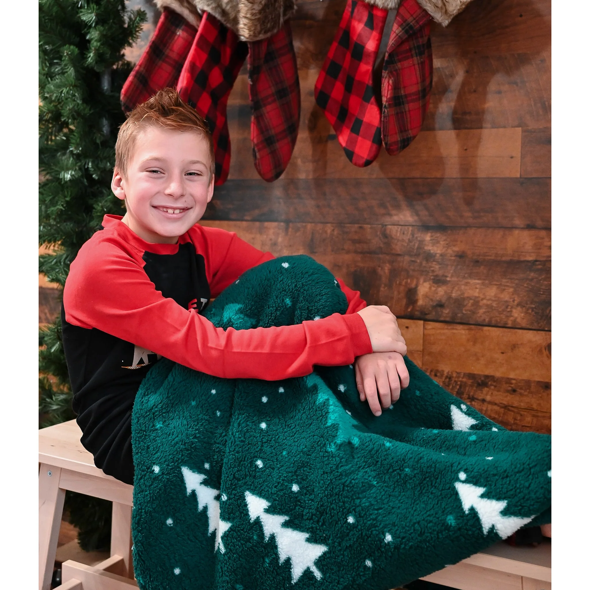 Couverture Peluche Sapin - Image 7