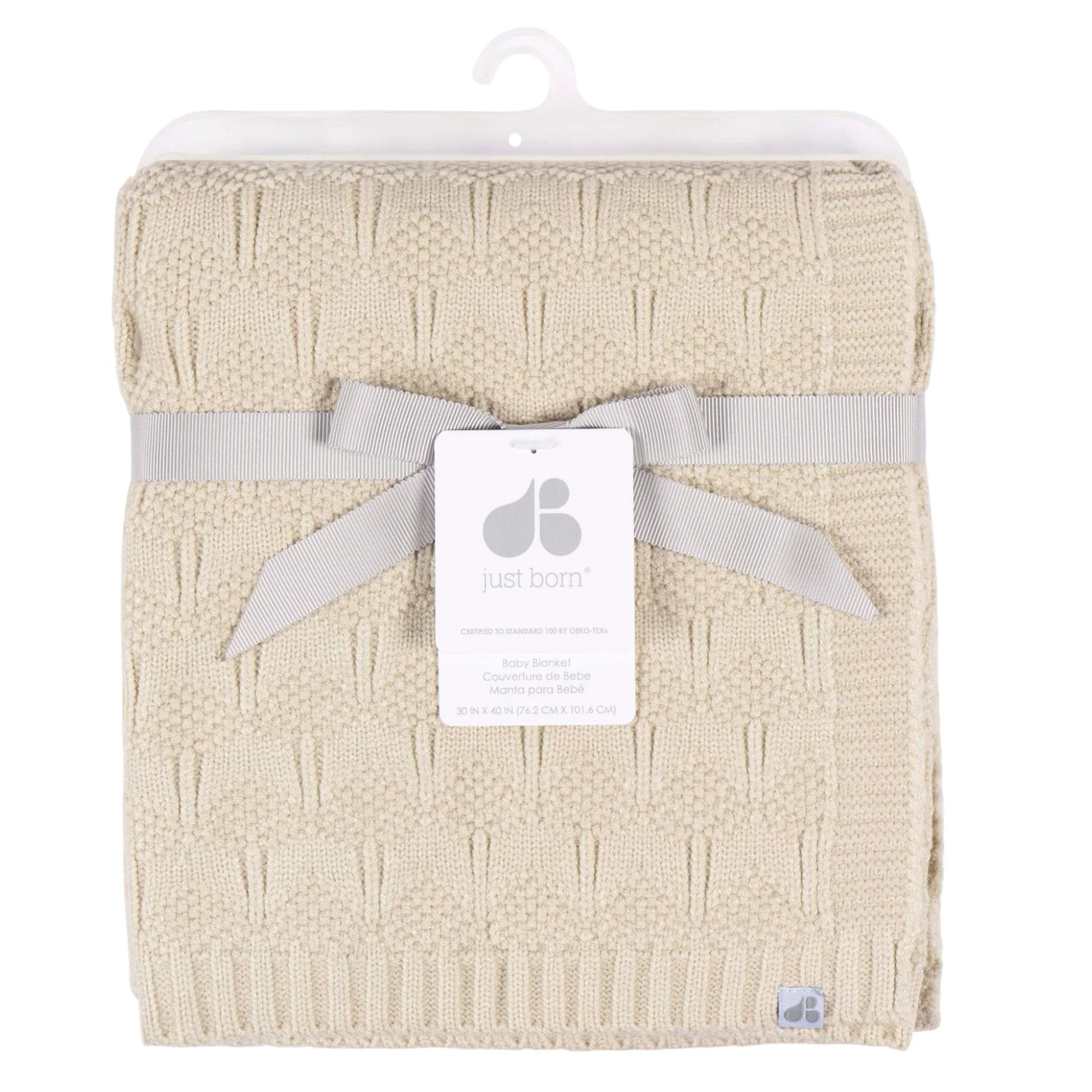 Couverture En Tricot - Tan - Image 4