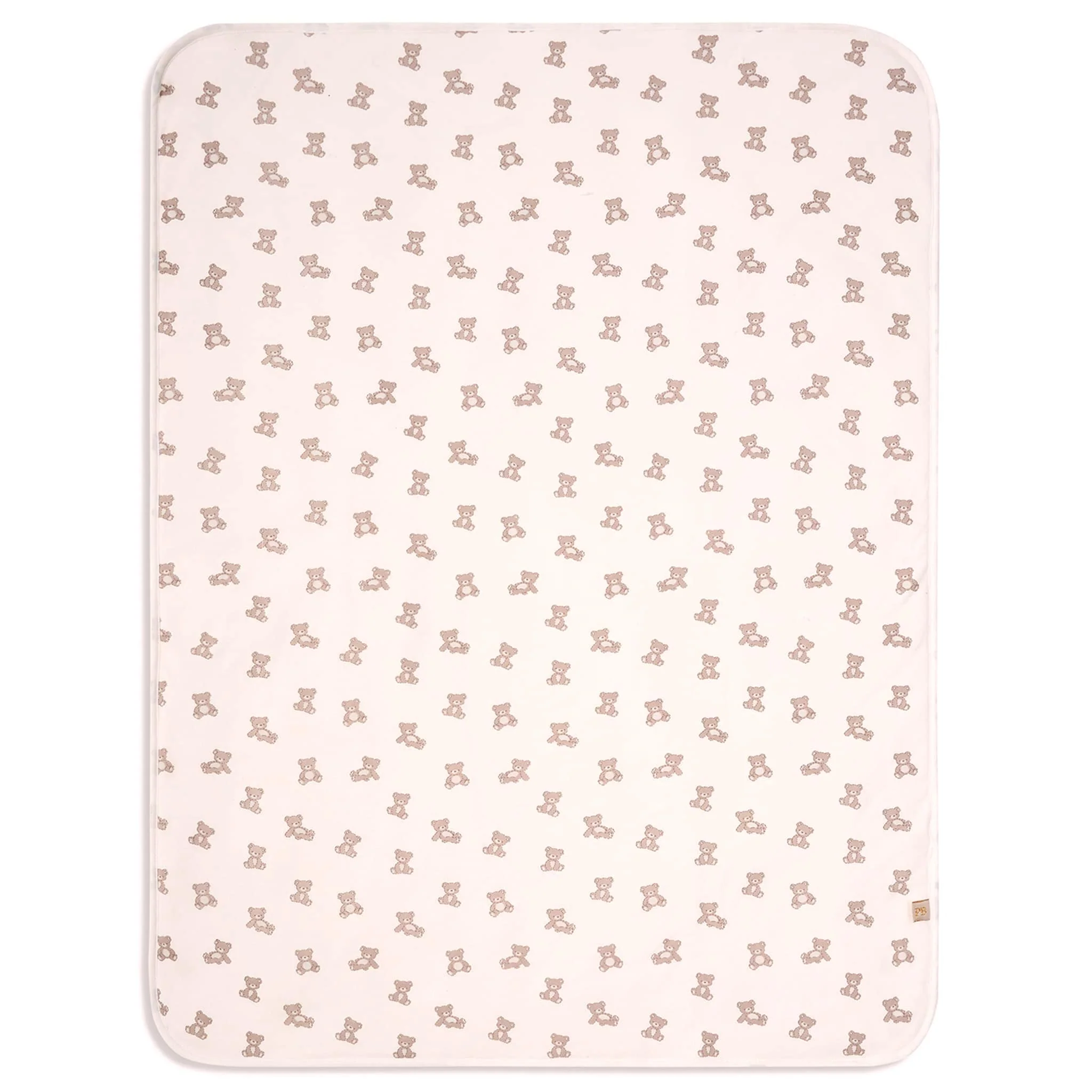 Couverture Jersey/Sherpa - Ours Rose - Image 3
