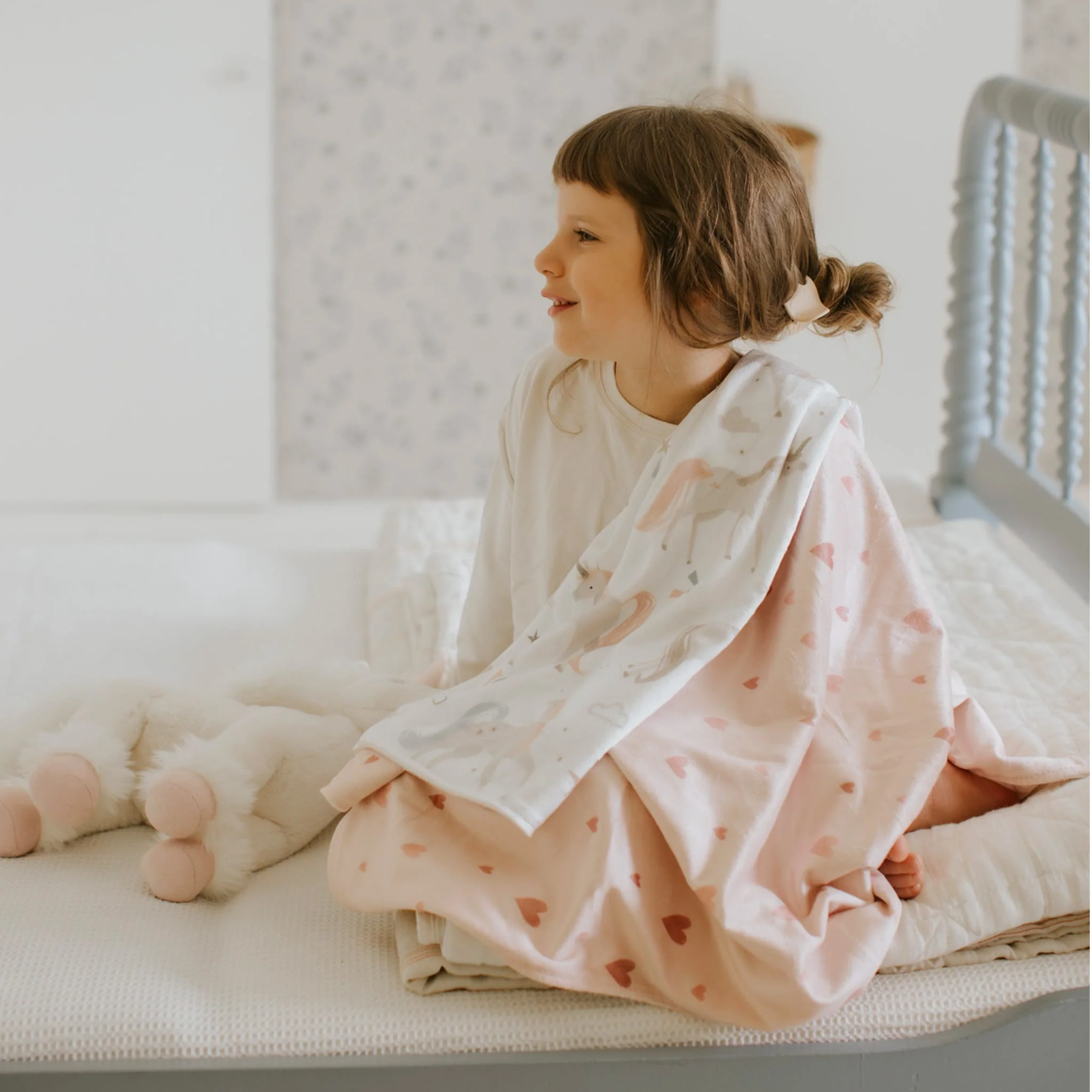 Petite Couverture Minky - Les rêves de Licornes - Image 6