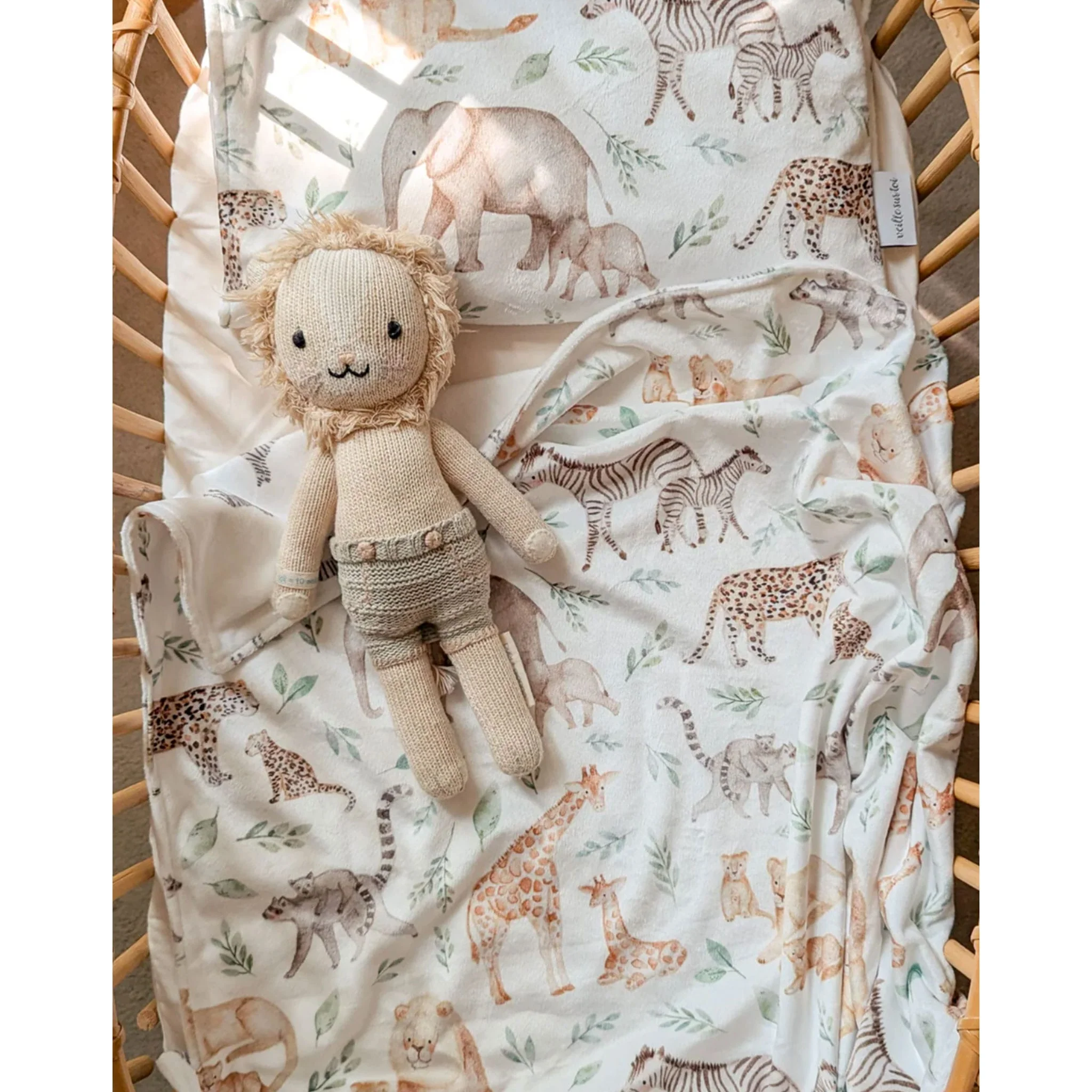 Petite Couverture Minky - Savannah - Image 8