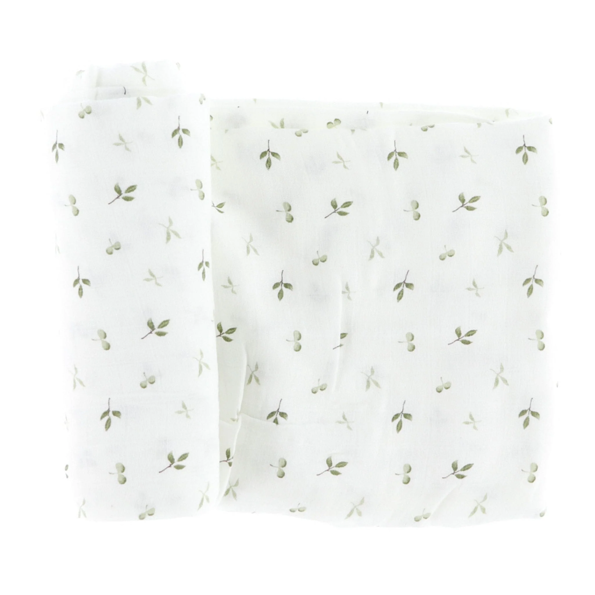 Couverture Mousseline Bambou - Feuille - Image 7