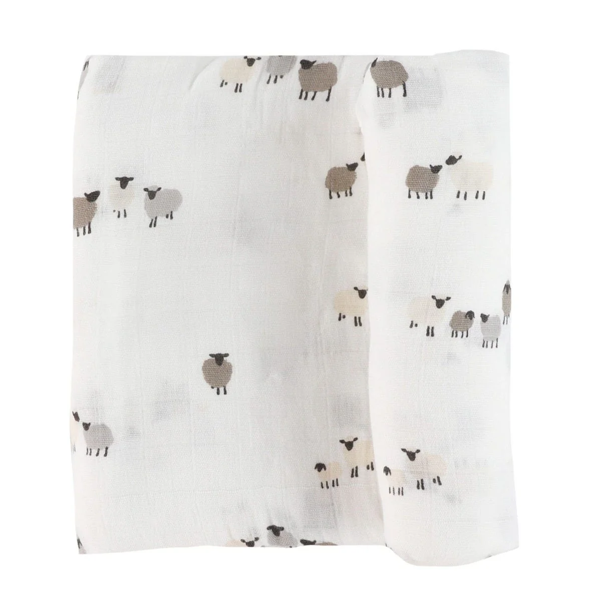 Couverture Mousseline Bambou Moutons - Édition spéciale Laura Lémerveil - Image 3