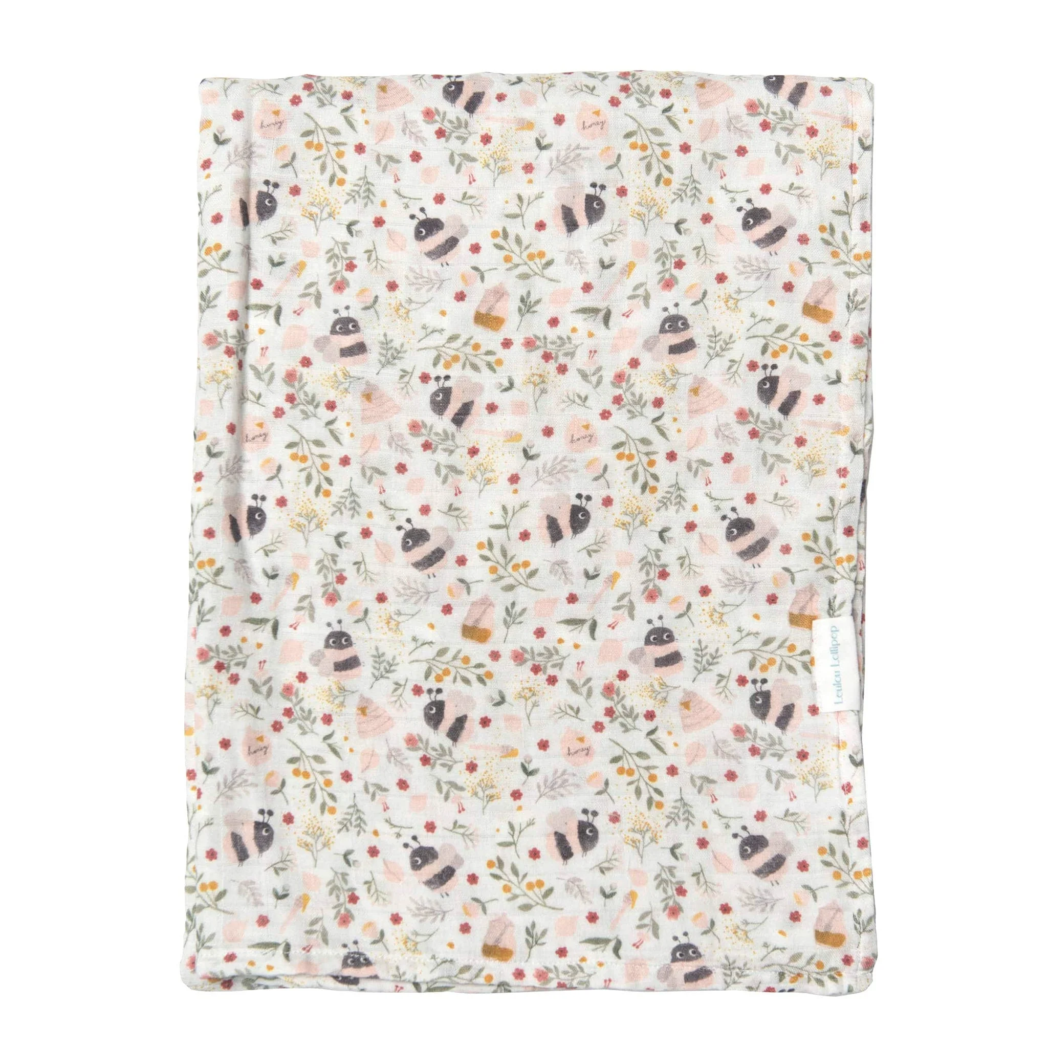 Couverture Mousseline Bambou -  Abeille