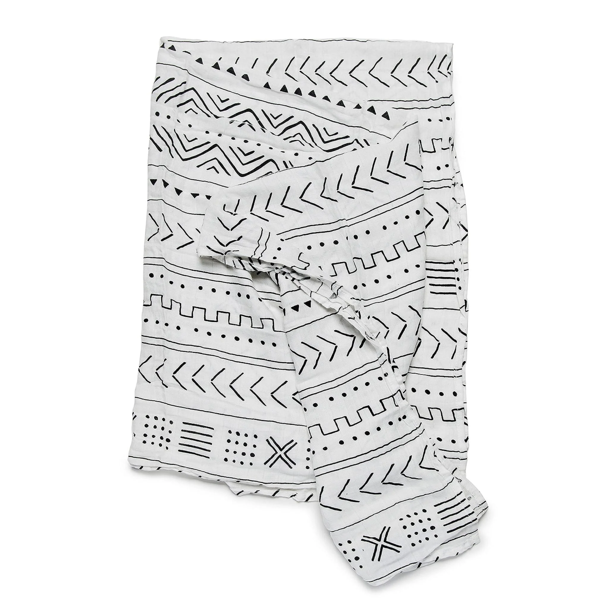 Couverture Mousseline Bambou -  Blanche