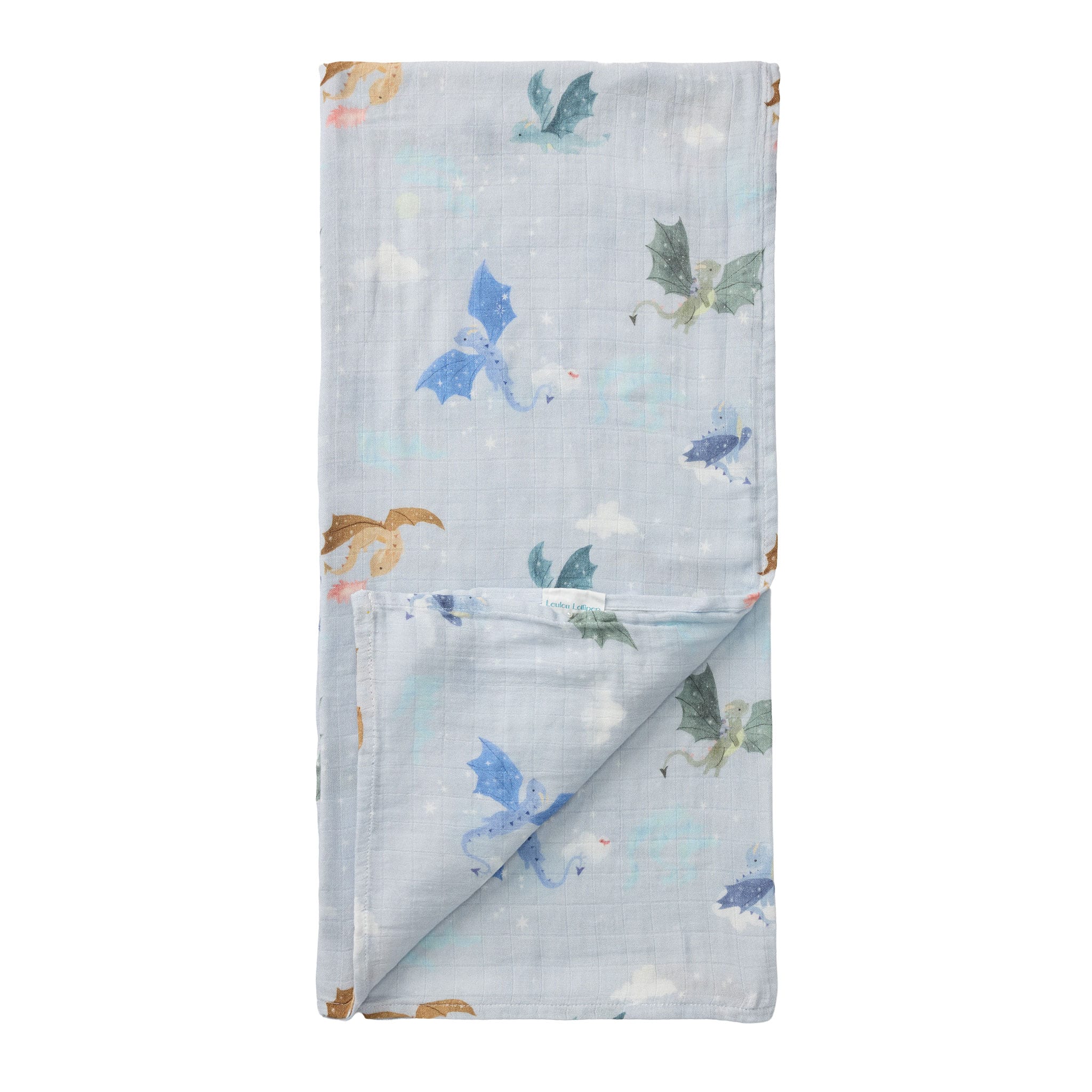 Couverture Mousseline Bambou -  Dragon