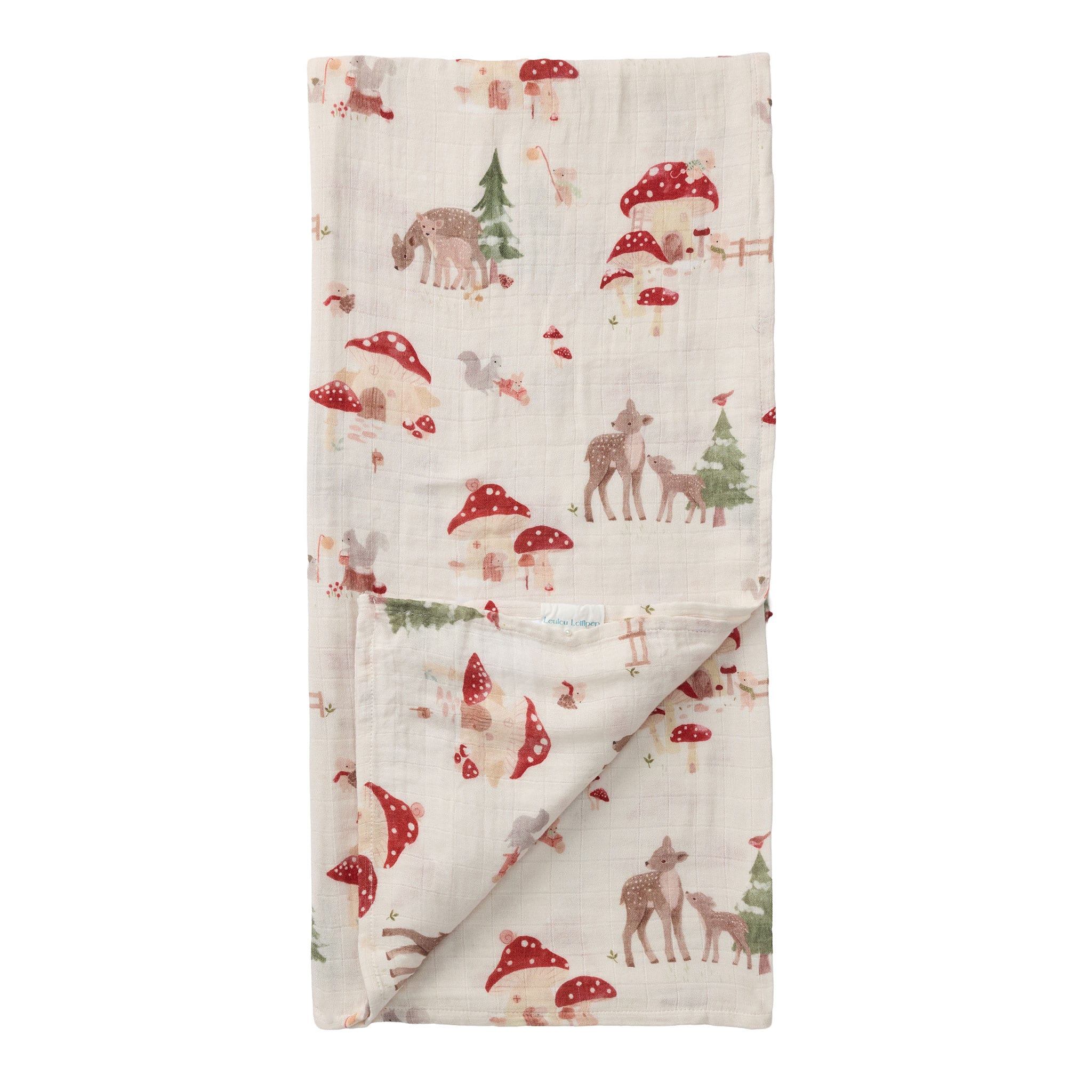 Couverture Mousseline Bambou -  Forêt