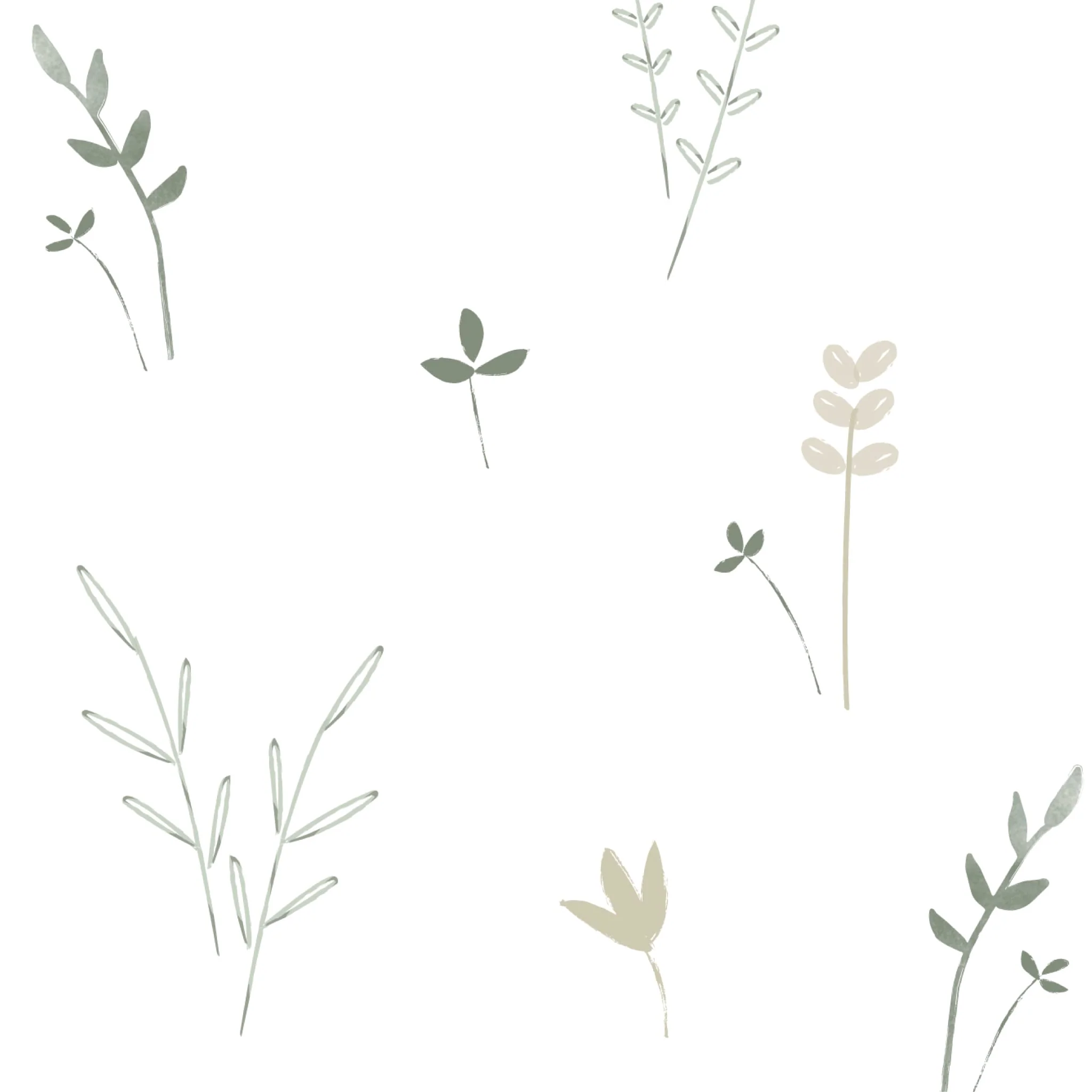 Couverture Mousseline Feuilles - Image 2