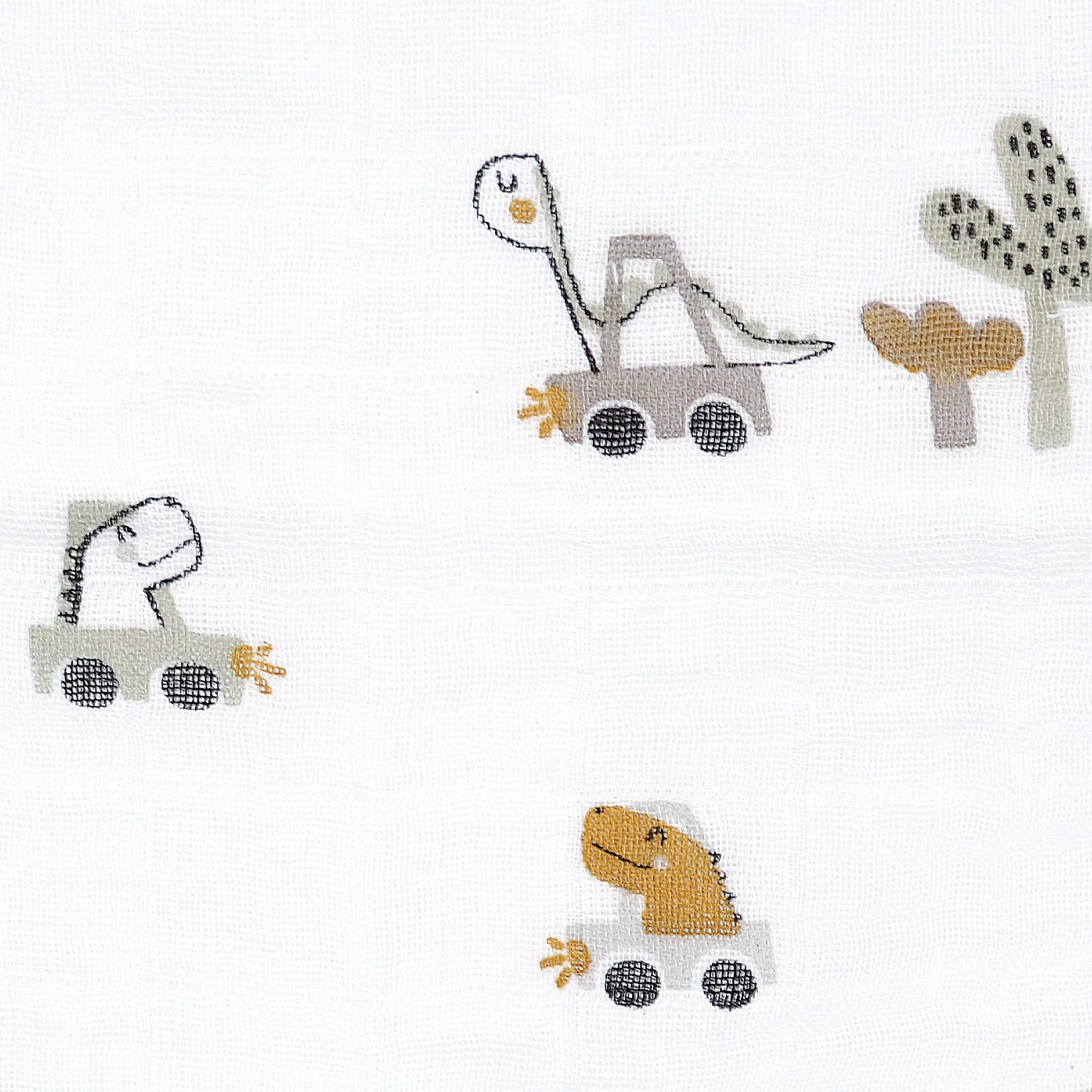 Couverture Mousseline Dinos - Image 3
