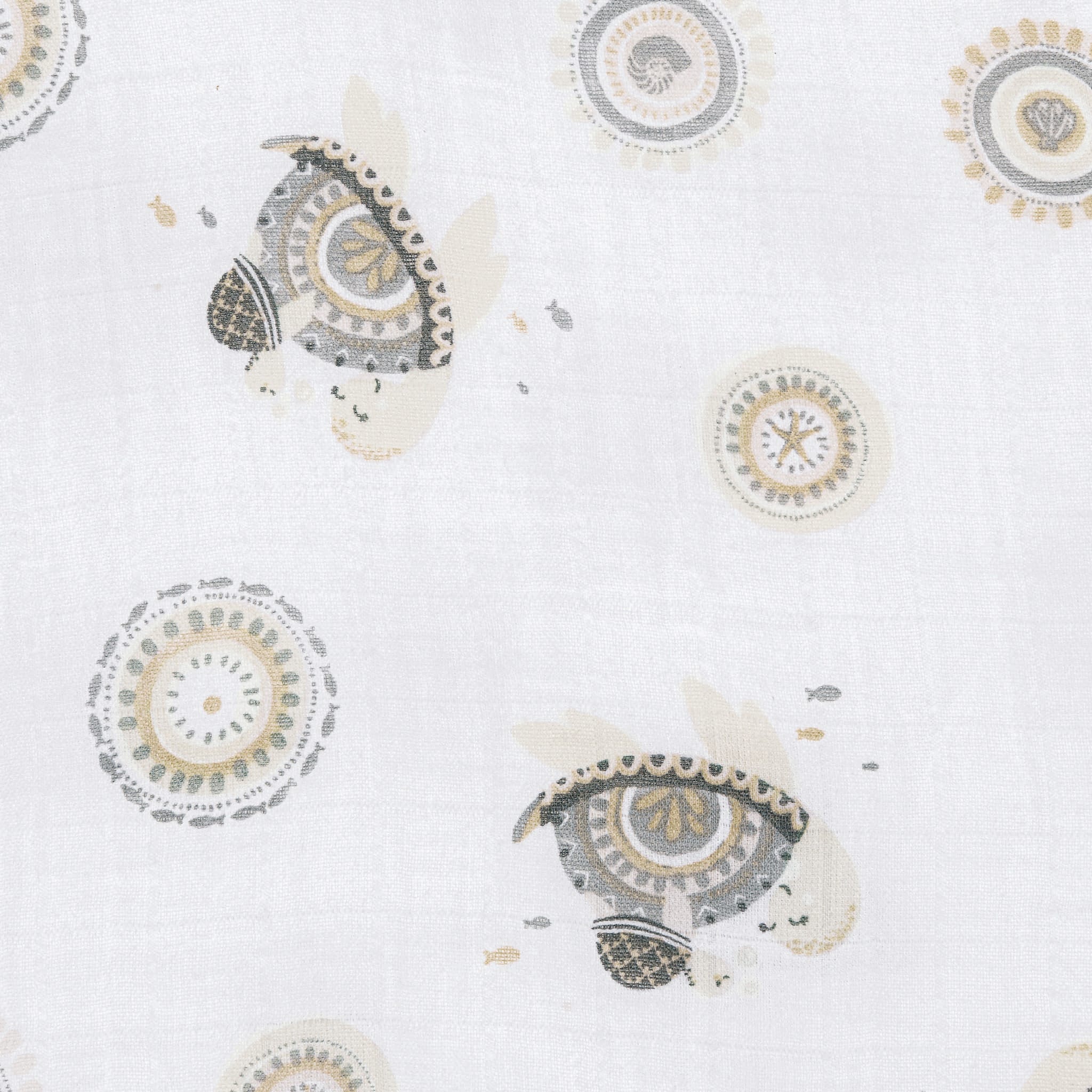 Couverture Mousseline Tortues - Image 2