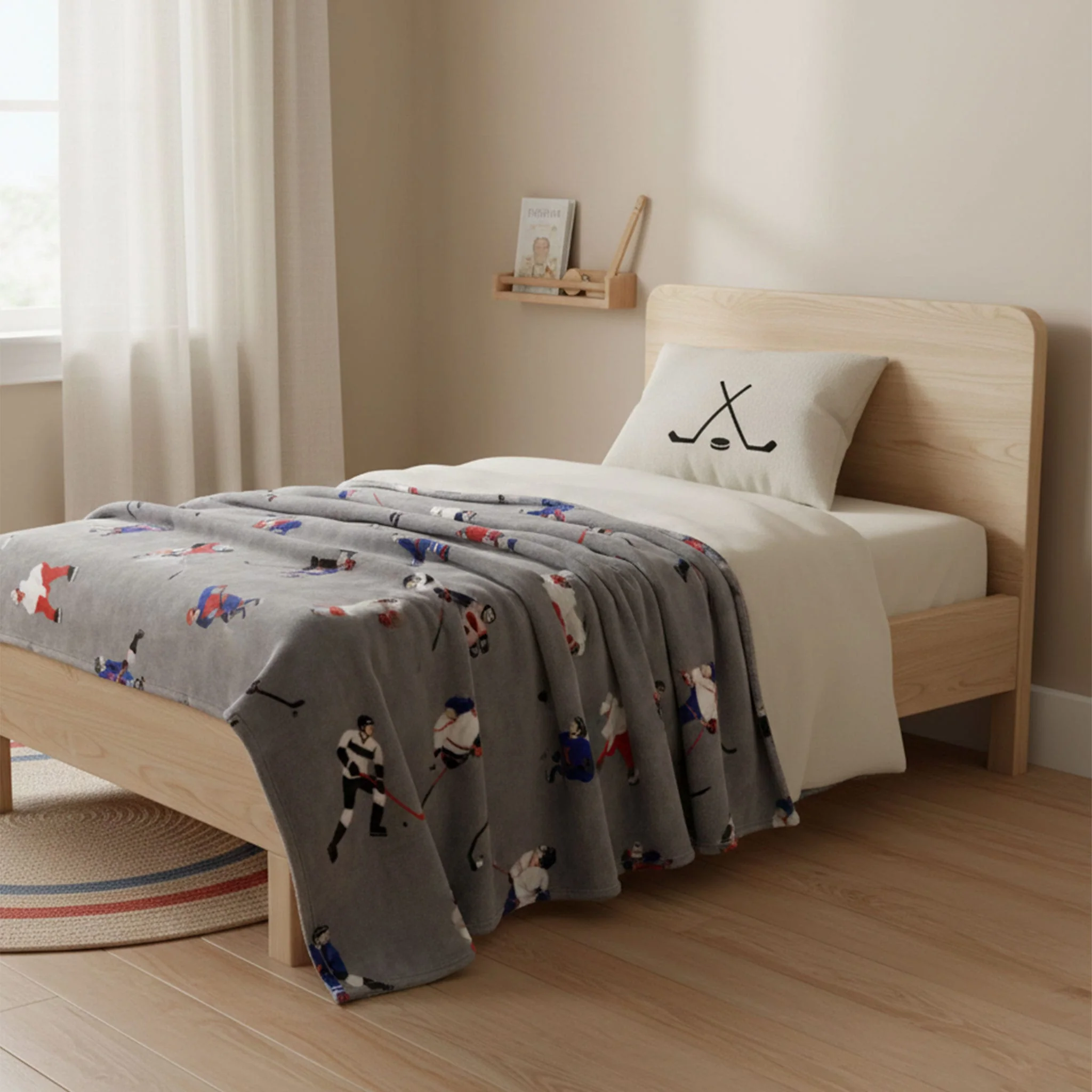 Couverture Peluche Hockey - Image 2