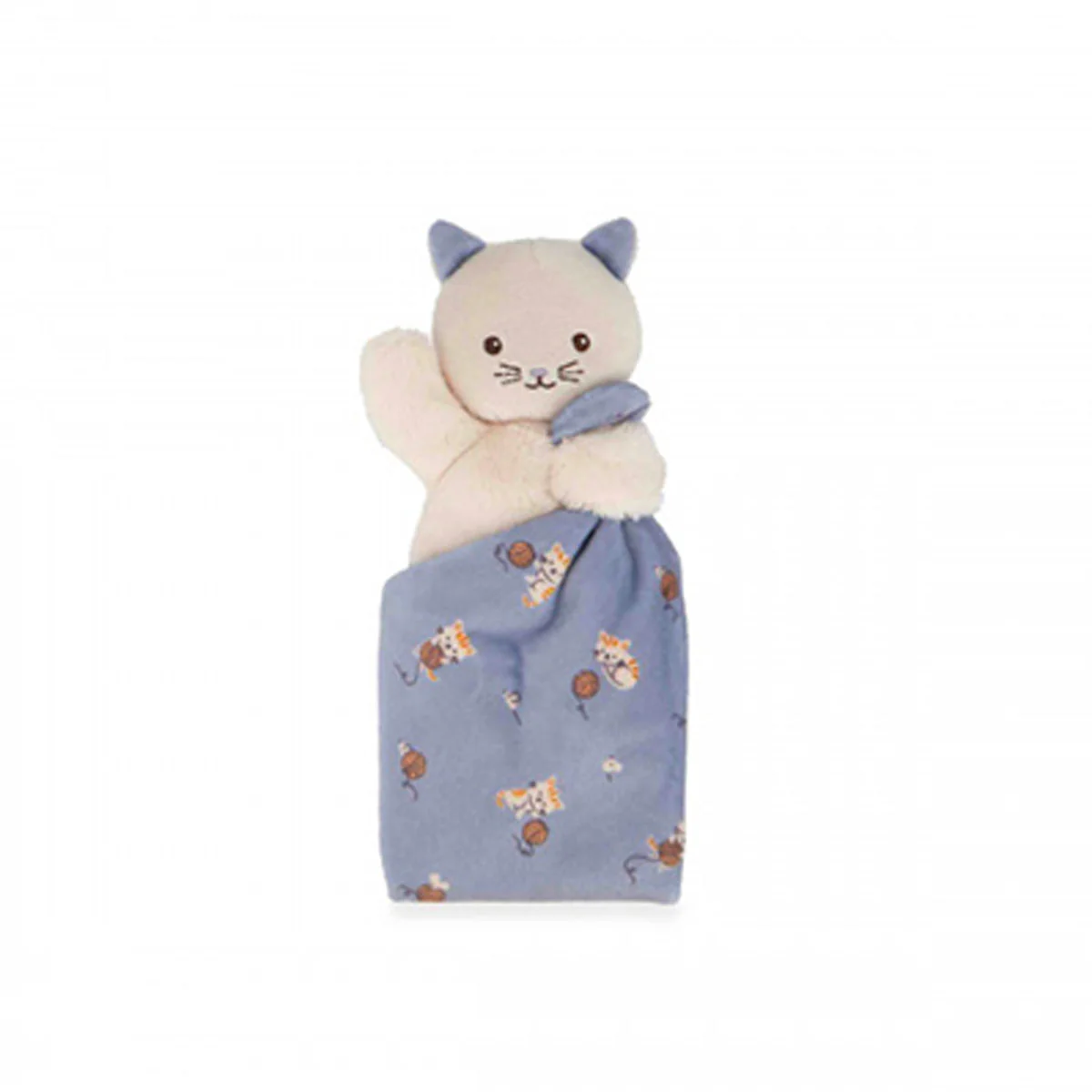 Doudou Chat Carré Douceur - Lila - Image 4