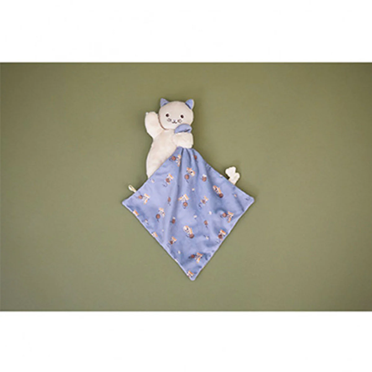Doudou Chat Carré Douceur - Lila - Image 6
