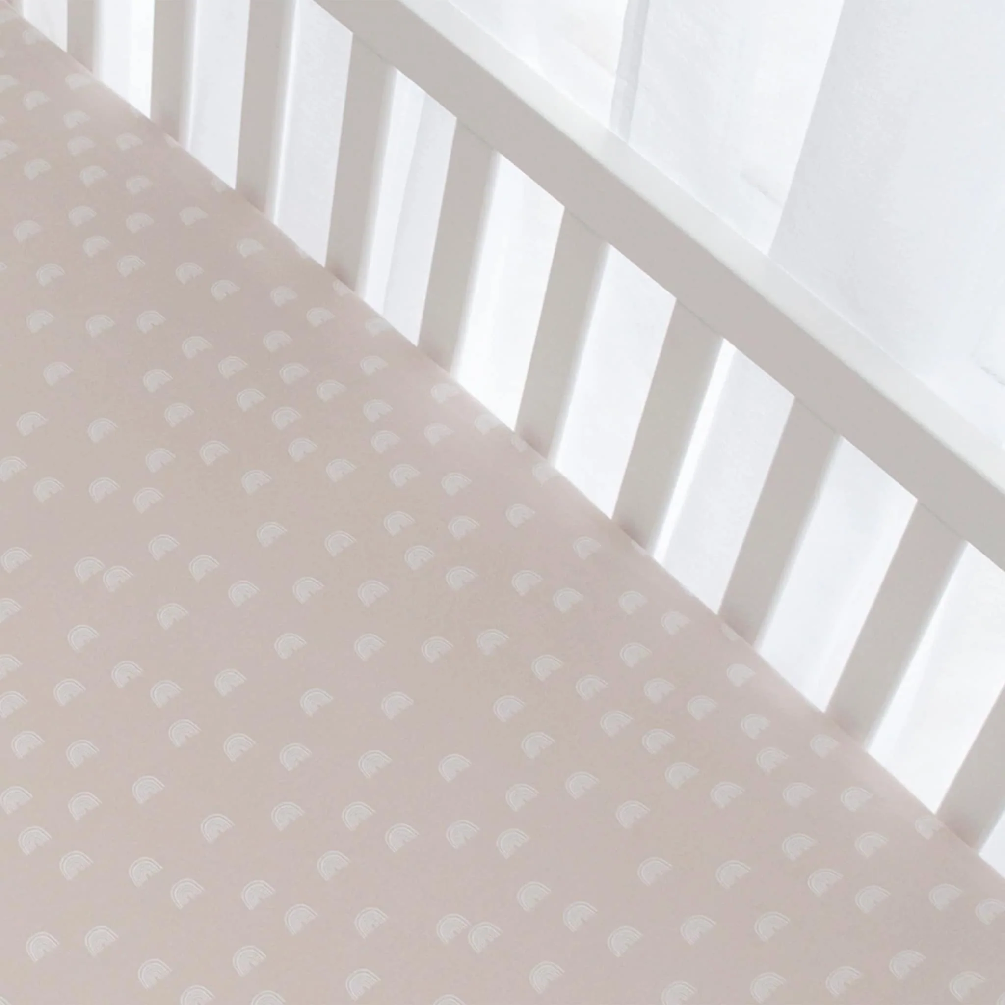 Drap Contour pour Lit de Bébé - Arc-En-Ciel - Image 2