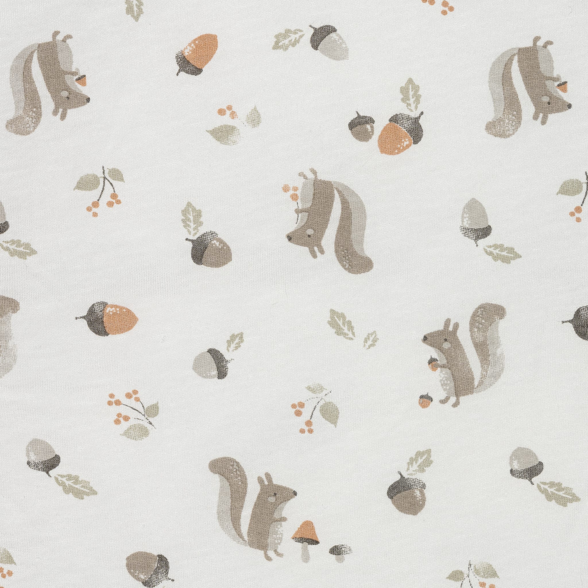 Drap Contour pour Lit de Bébé - Écureuils - Image 3