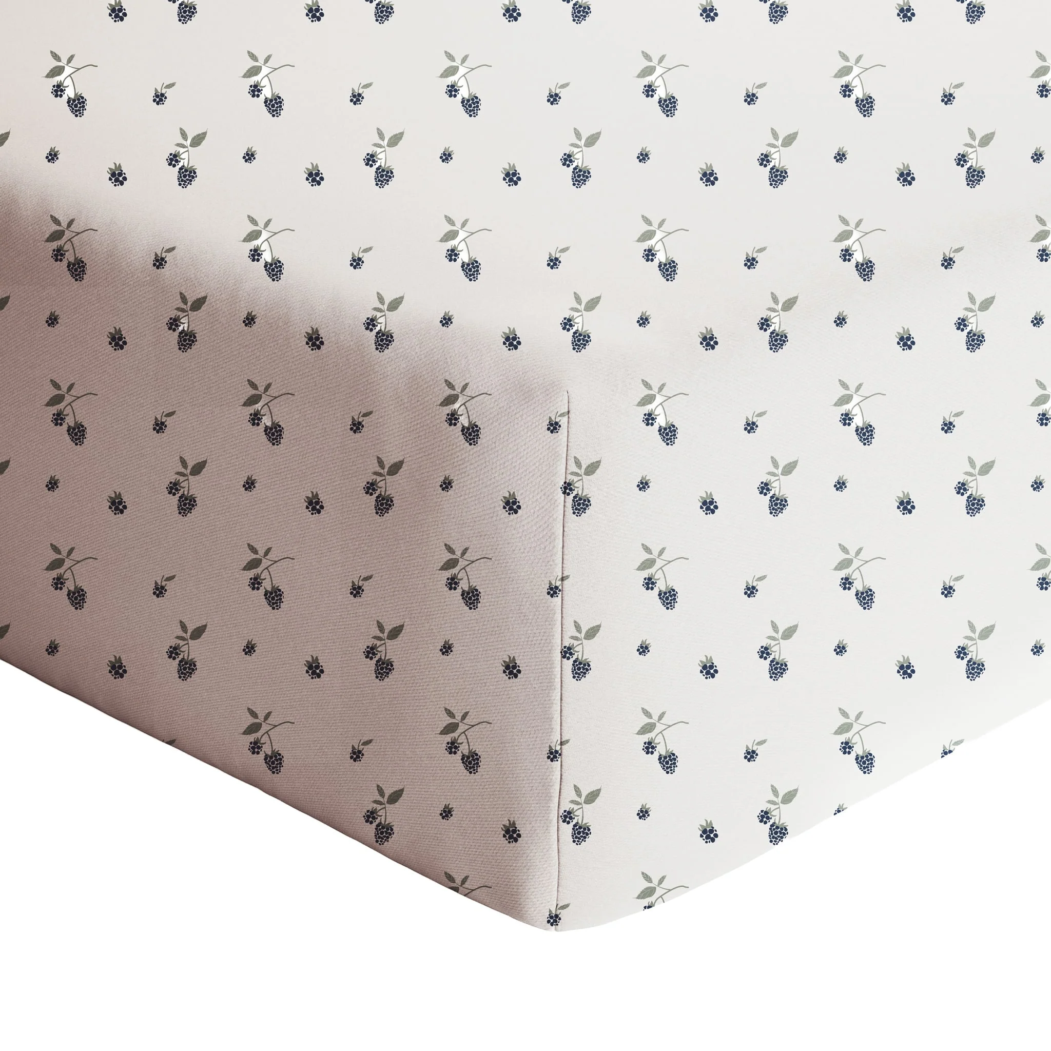Drap Contour pour Lit de Bébé -  Mûres