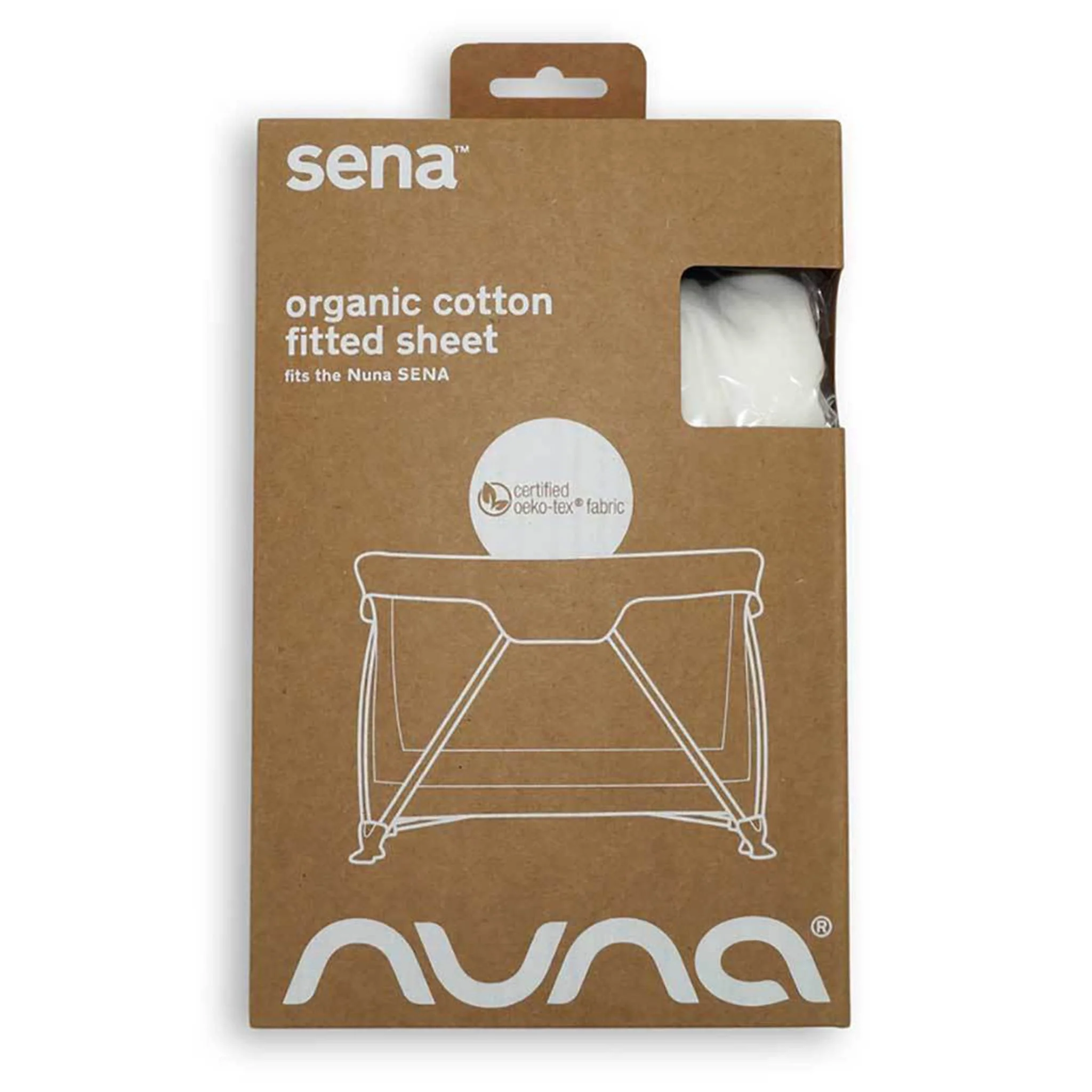 Drap-Housse Coton Biologique pour Parc Nuna Sena - Image 3