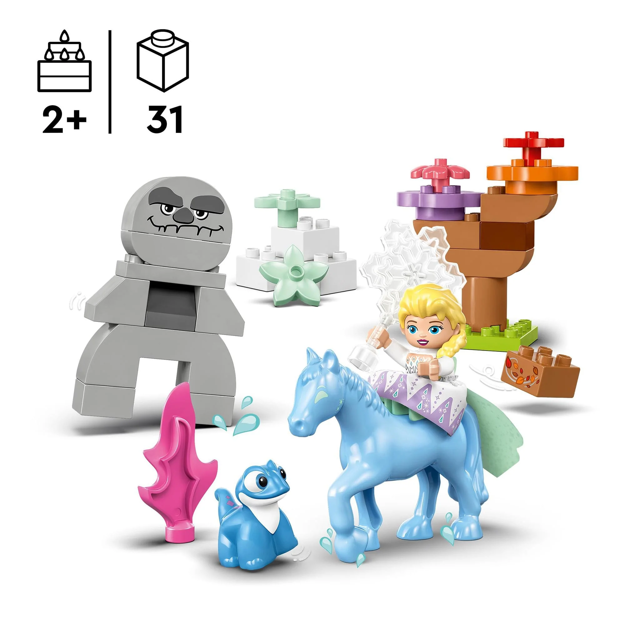 LEGO® DUPLO® | Disney Elsa et Bruni dans la forêt enchantée - Image 4